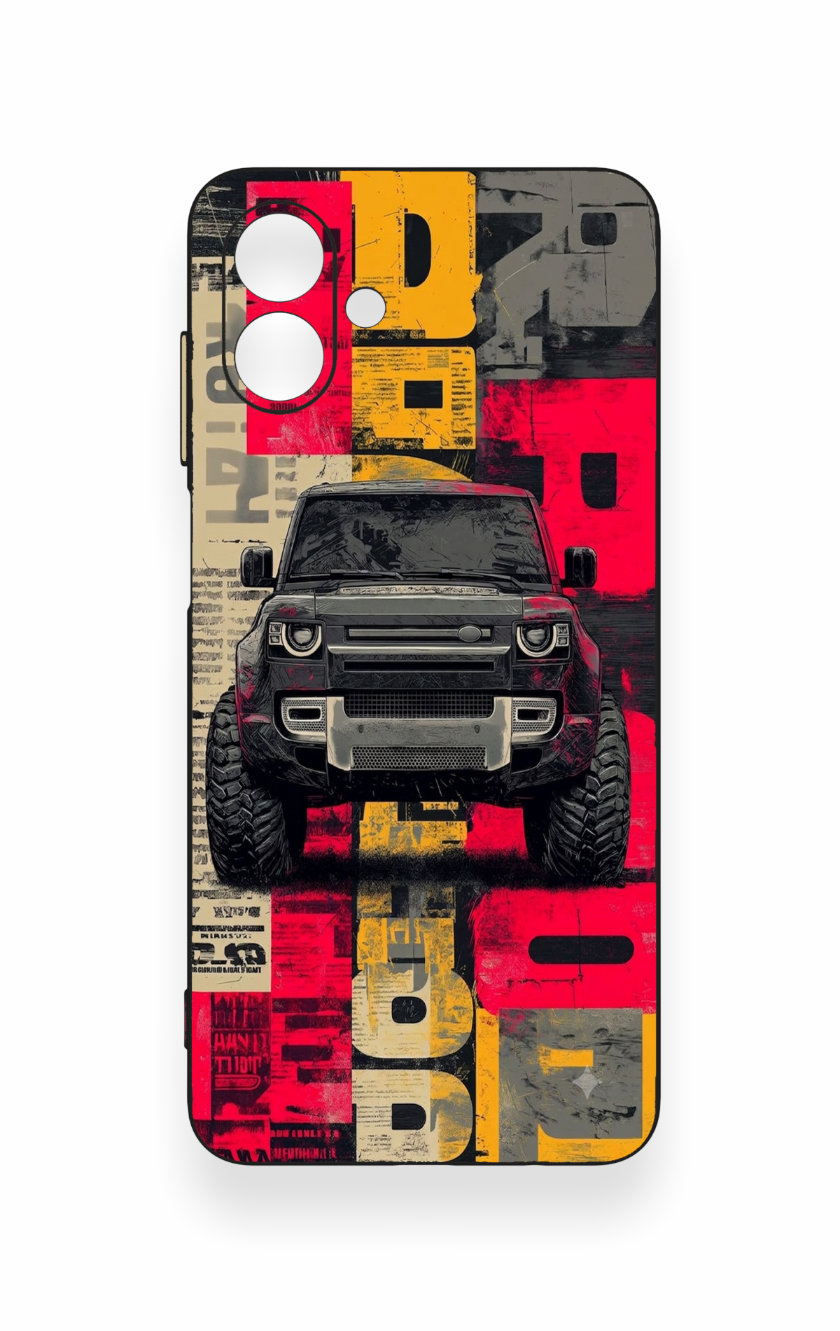 Samsung A07 Uyumlu Defender Truck Desenli Silikon Kılıf
