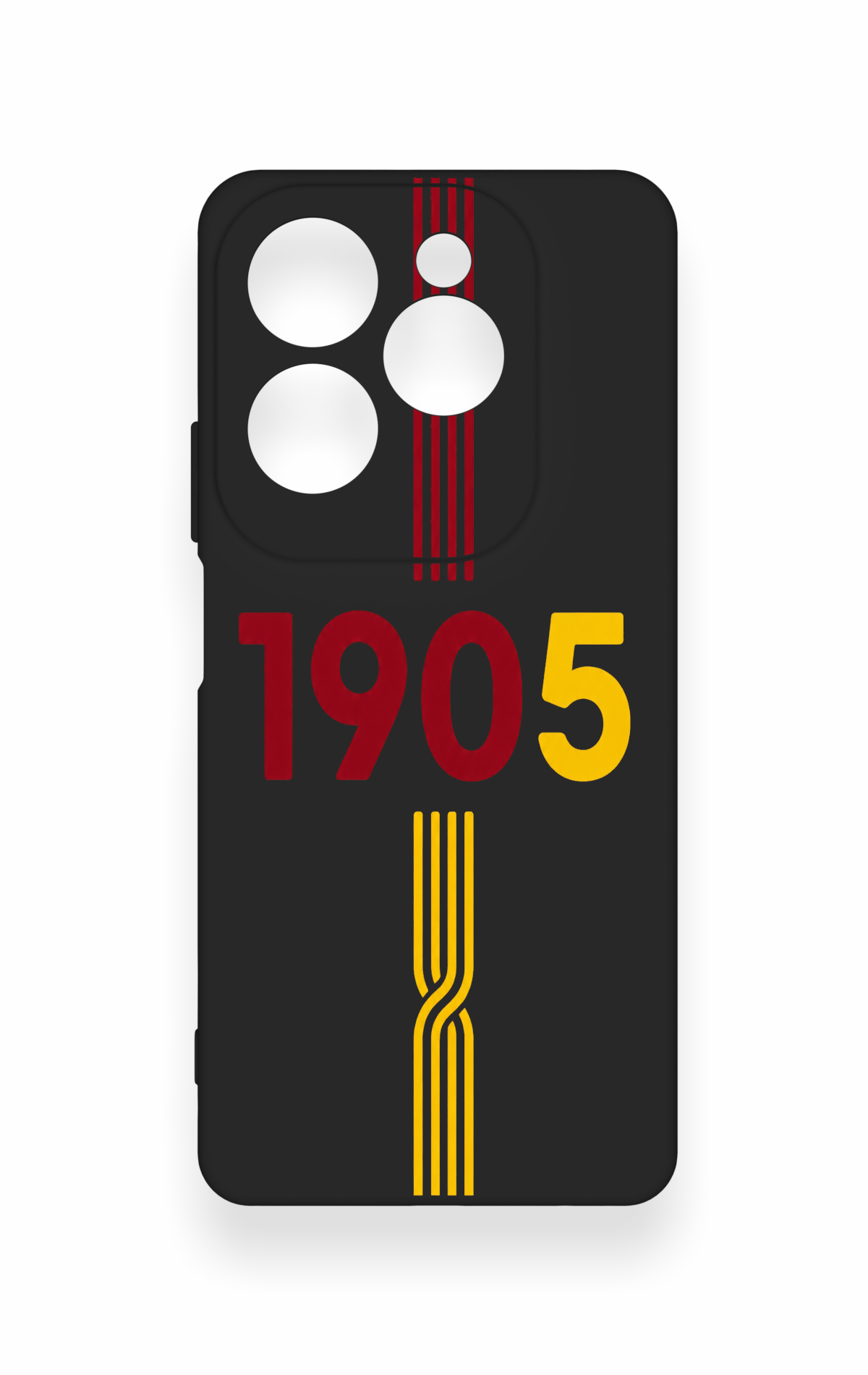 İnfinix Hot 40 Pro Uyumlu 1905 Kemer Desenli Silikon Kılıf