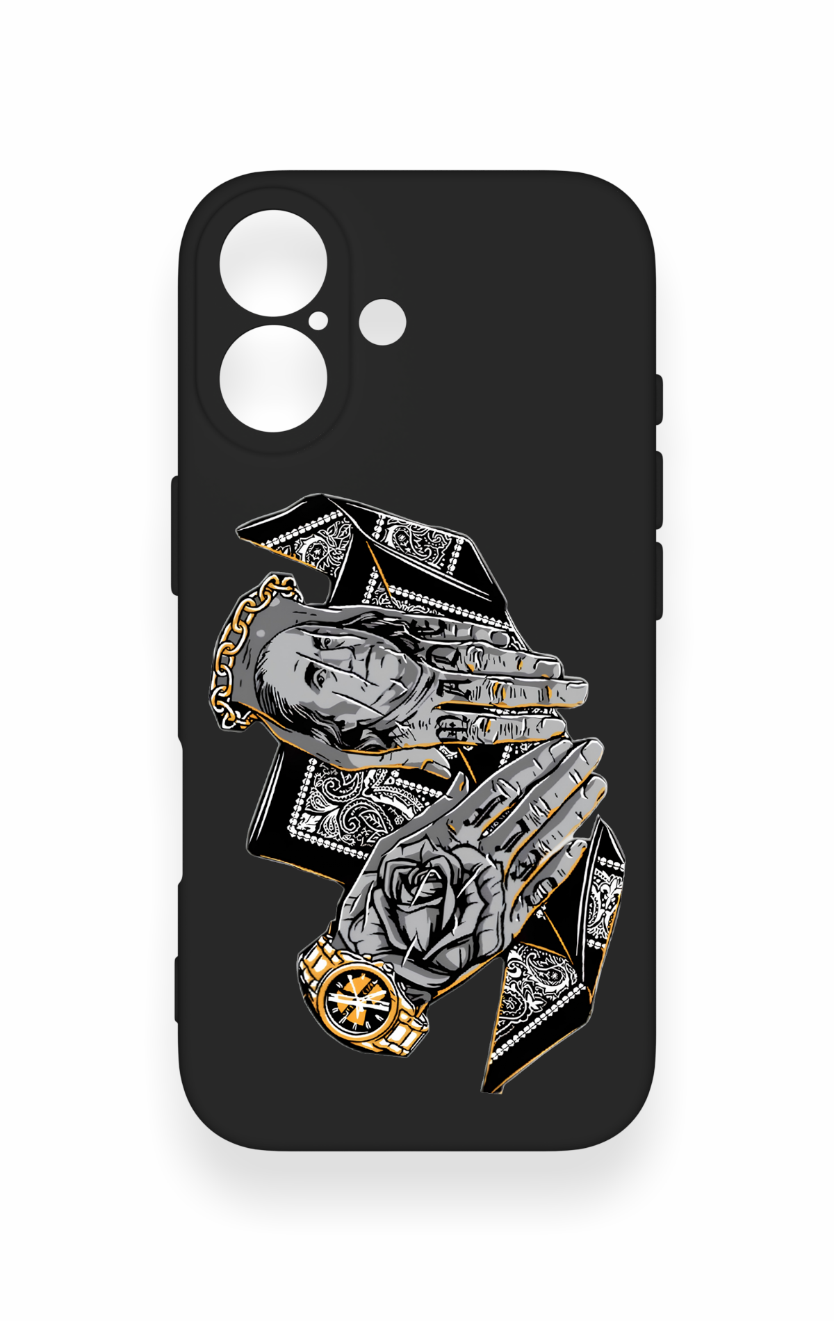 iPhone 17 Uyumlu Self Made Desenli Silikon Kılıf