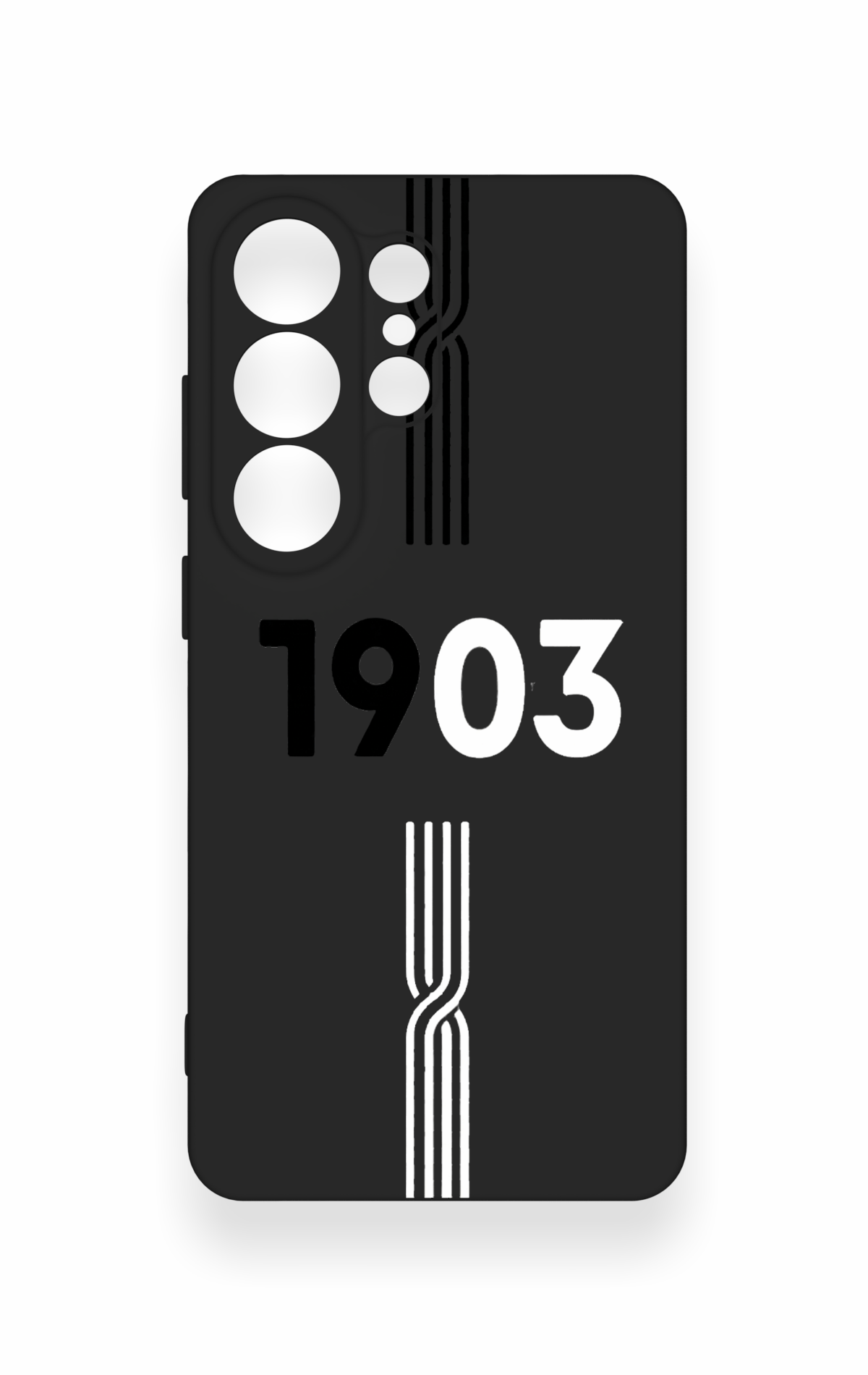 Samsung S26 Ultra Uyumlu 1903 Kemer Desenli Silikon Kılıf