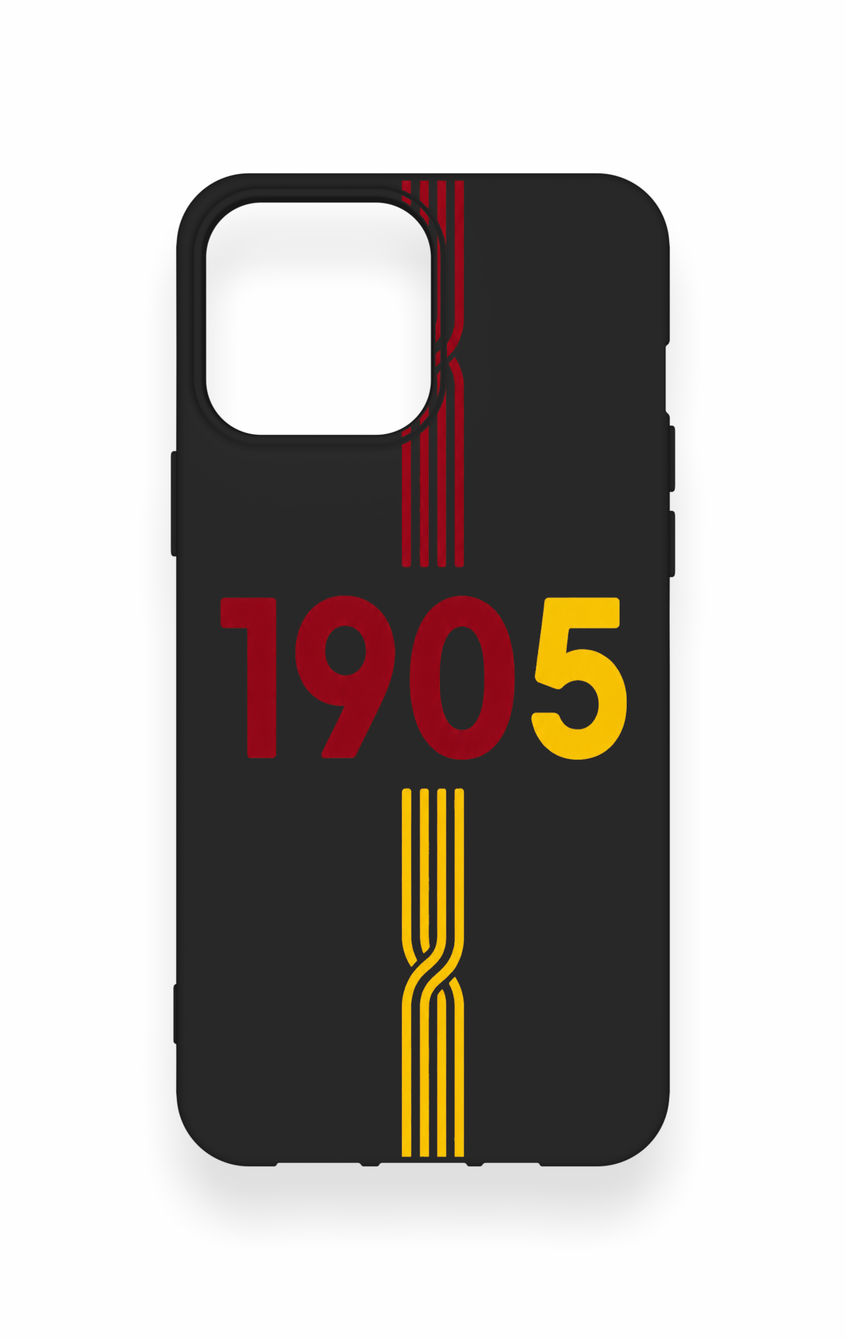 iPhone 13 Pro Max Uyumlu 1905 Kemer Desenli Silikon Kılıf