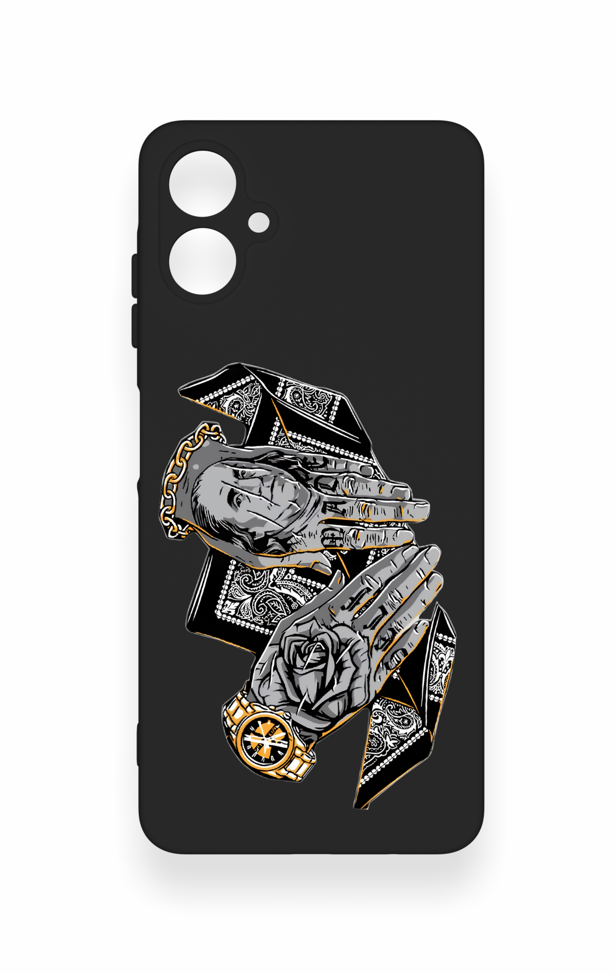 Samsung A06 Uyumlu Self Made Desenli Silikon Kılıf