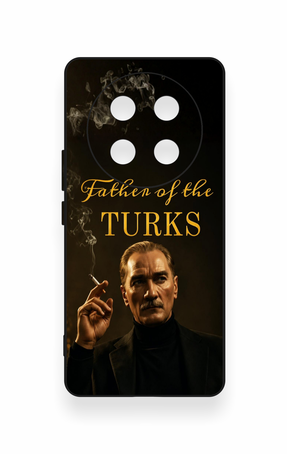 Honor Magic 7 Lite 5G Uyumlu Father Of The Turks Desenli Silikon Kılıf