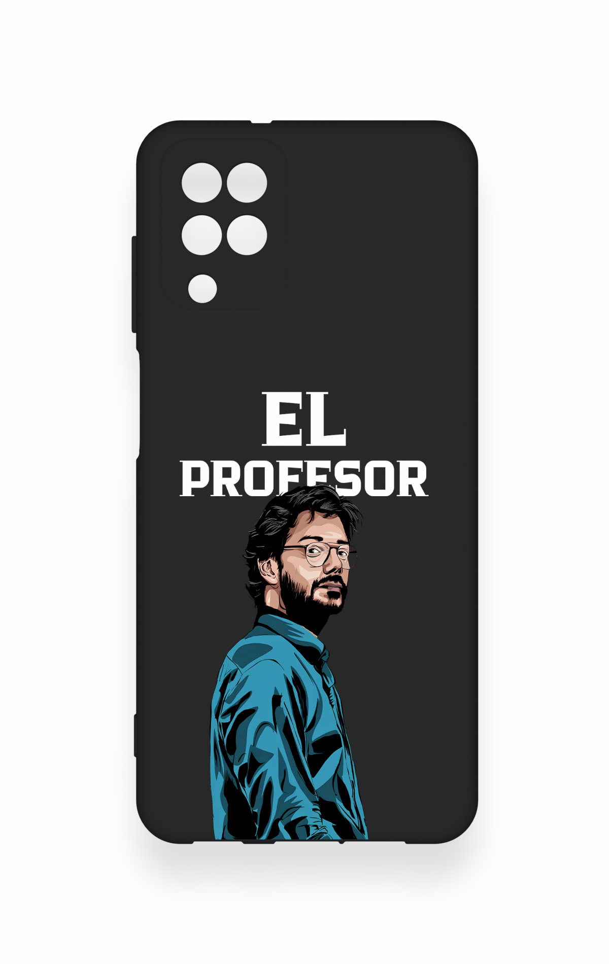 Samsung A12 Uyumlu El Profesor Desenli Silikon Kılıf