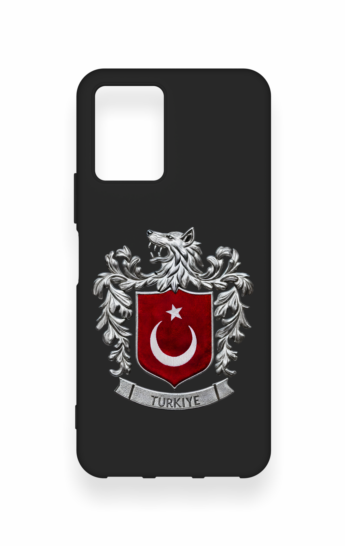Vivo Y33S Uyumlu Türk Arma Desenli Silikon Kılıf