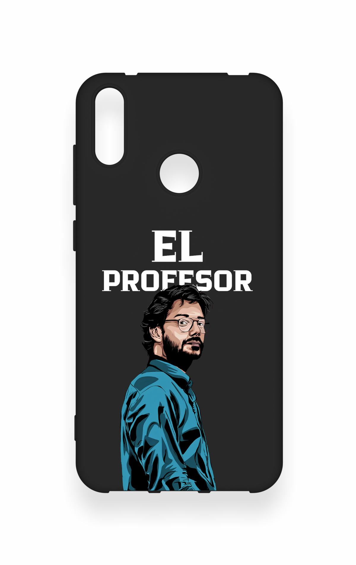 Huawei Y7 2019 Uyumlu El Profesor Desenli Silikon Kılıf