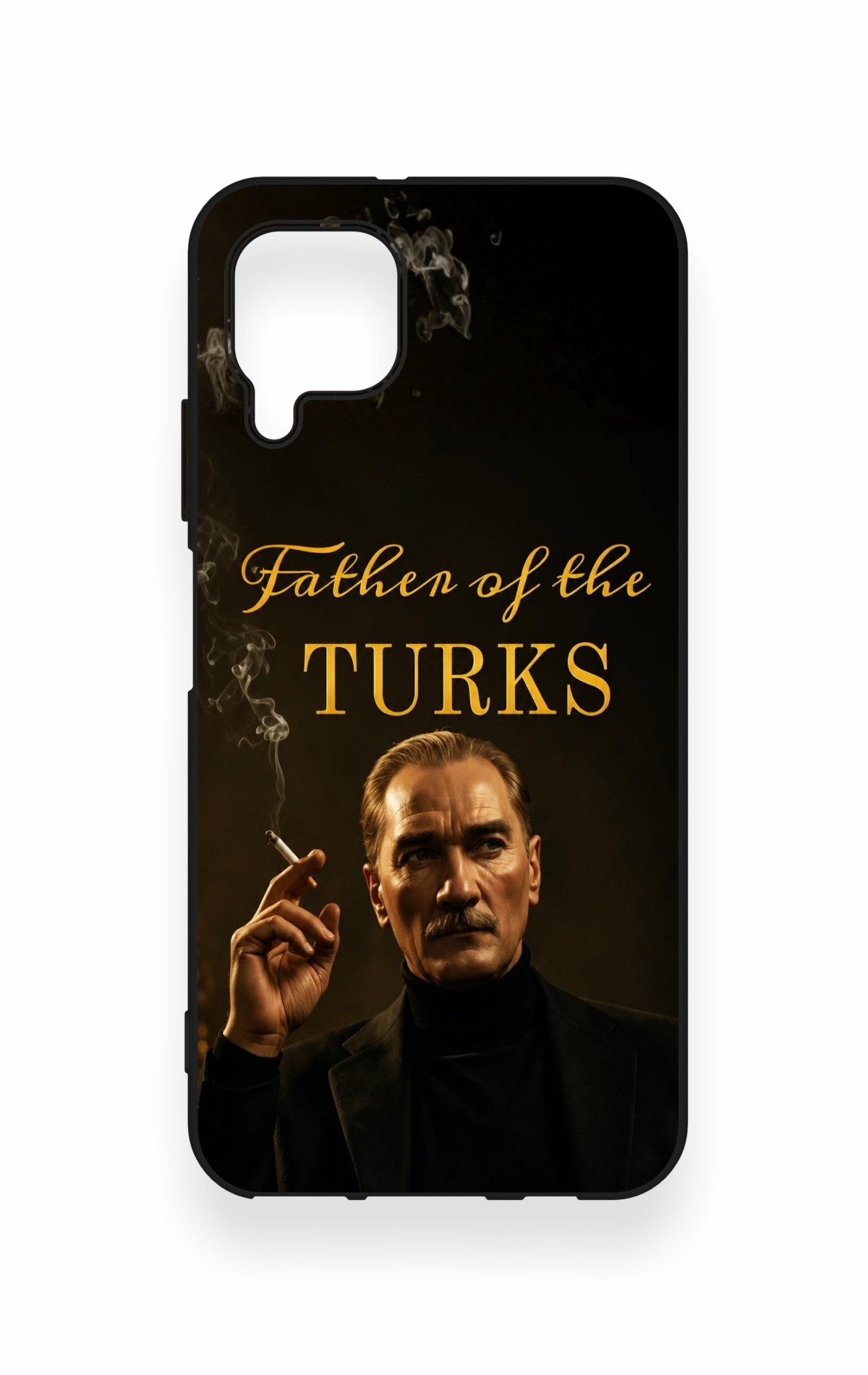 Huawei P40 Lite Uyumlu Father Of The Turks Desenli Silikon Kılıf