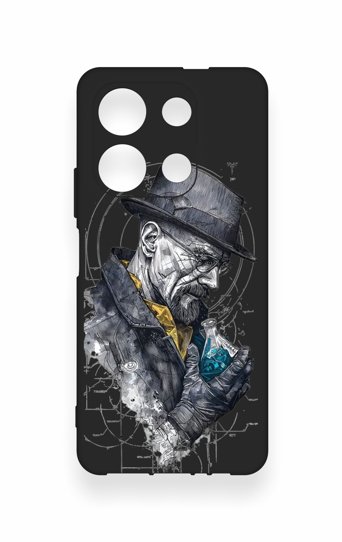 İnfinix Note 30 Uyumlu Walter White Desenli Silikon Kılıf