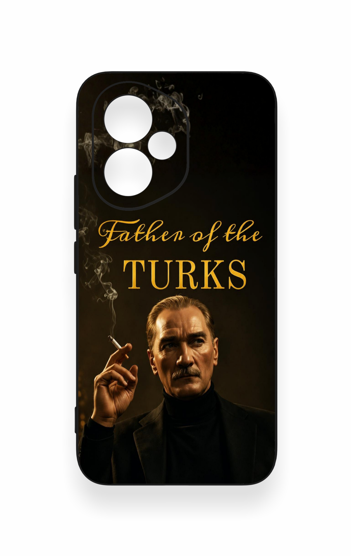 Honor 400 Uyumlu Father Of The Turks Desenli Silikon Kılıf