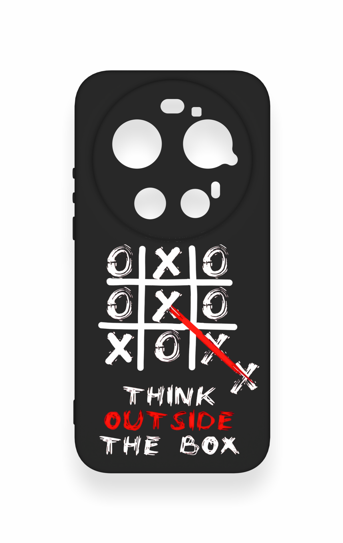 Xiaomi Mi 17 Ultra Uyumlu Out Side The Box Desenli Silikon Kılıf