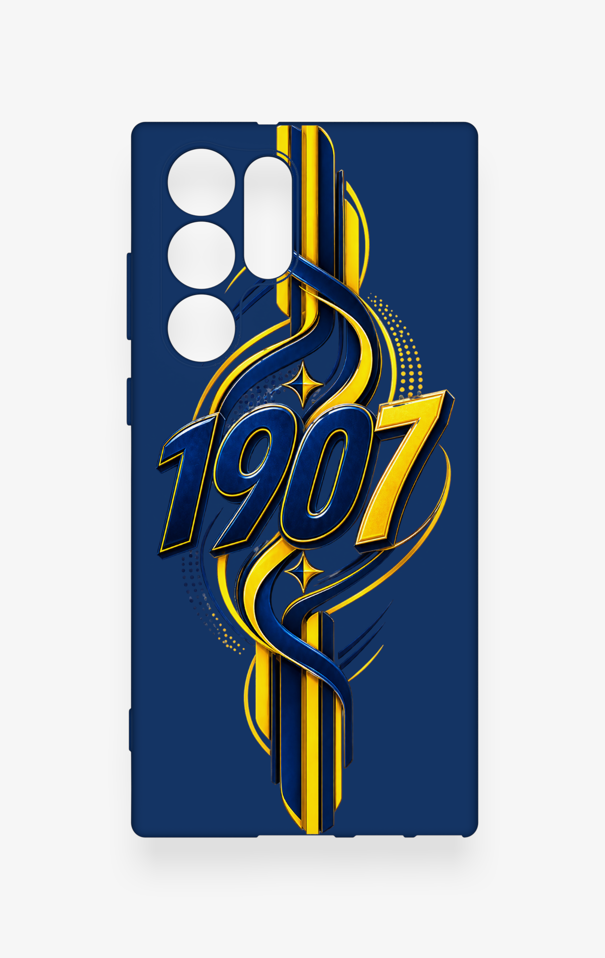 Samsung S22 Ultra Uyumlu FB-1907 Desenli Silikon Kılıf