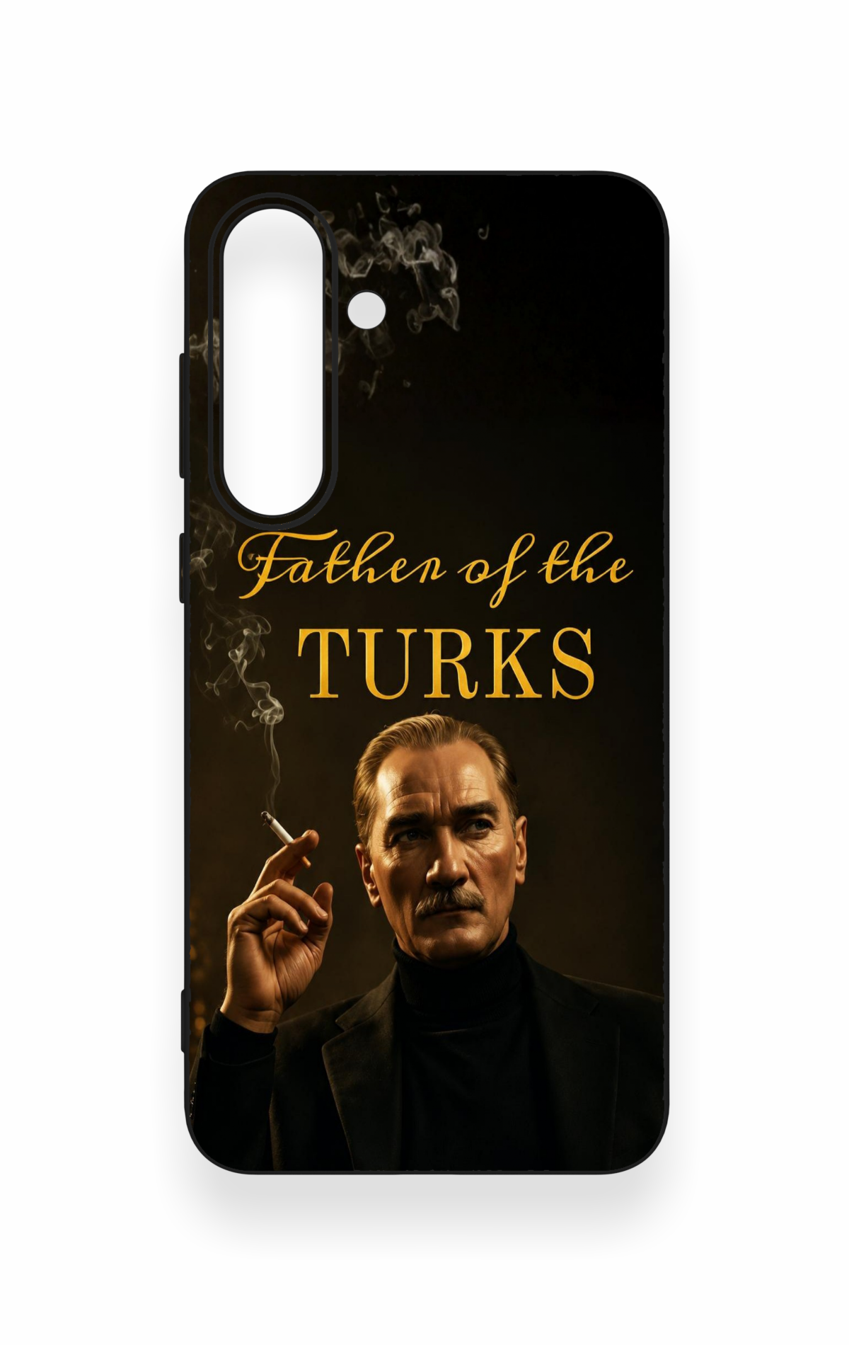 Samsung S25Fe Uyumlu Father Of The Turks Desenli Silikon Kılıf