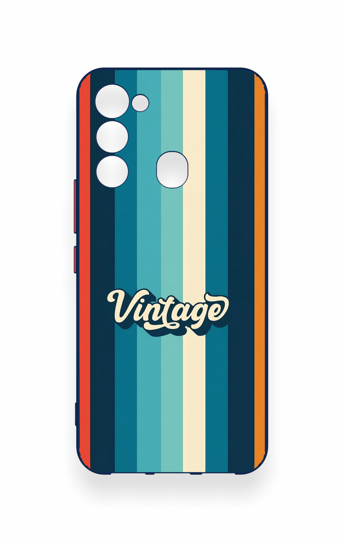 Tecno Spark 8C Uyumlu Vintage Desenli Silikon Kılıf