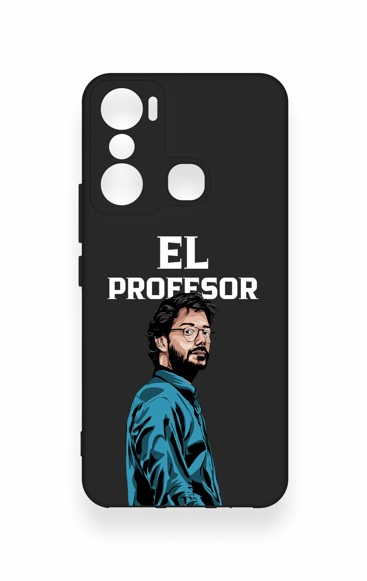 İnfinix Hot 20i Uyumlu El Profesor Desenli Silikon Kılıf