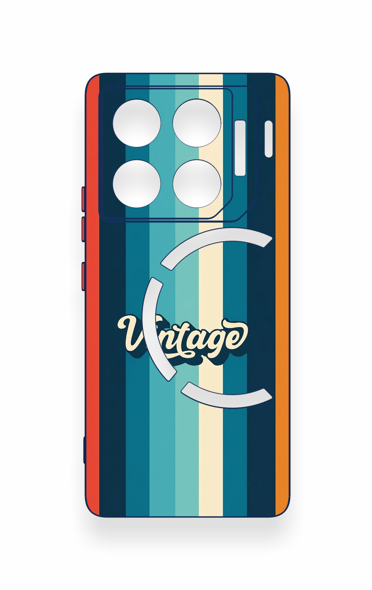 İnfinix Gt 20 Pro Uyumlu Vintage Desenli Silikon Kılıf
