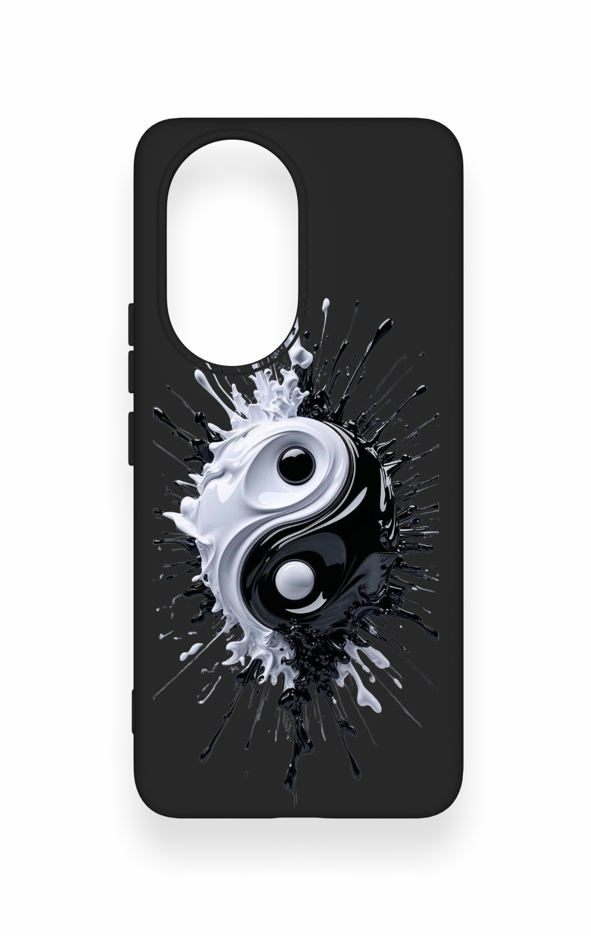 Honor 200 5G Uyumlu İyi ve Kötü Desenli Silikon Kılıf