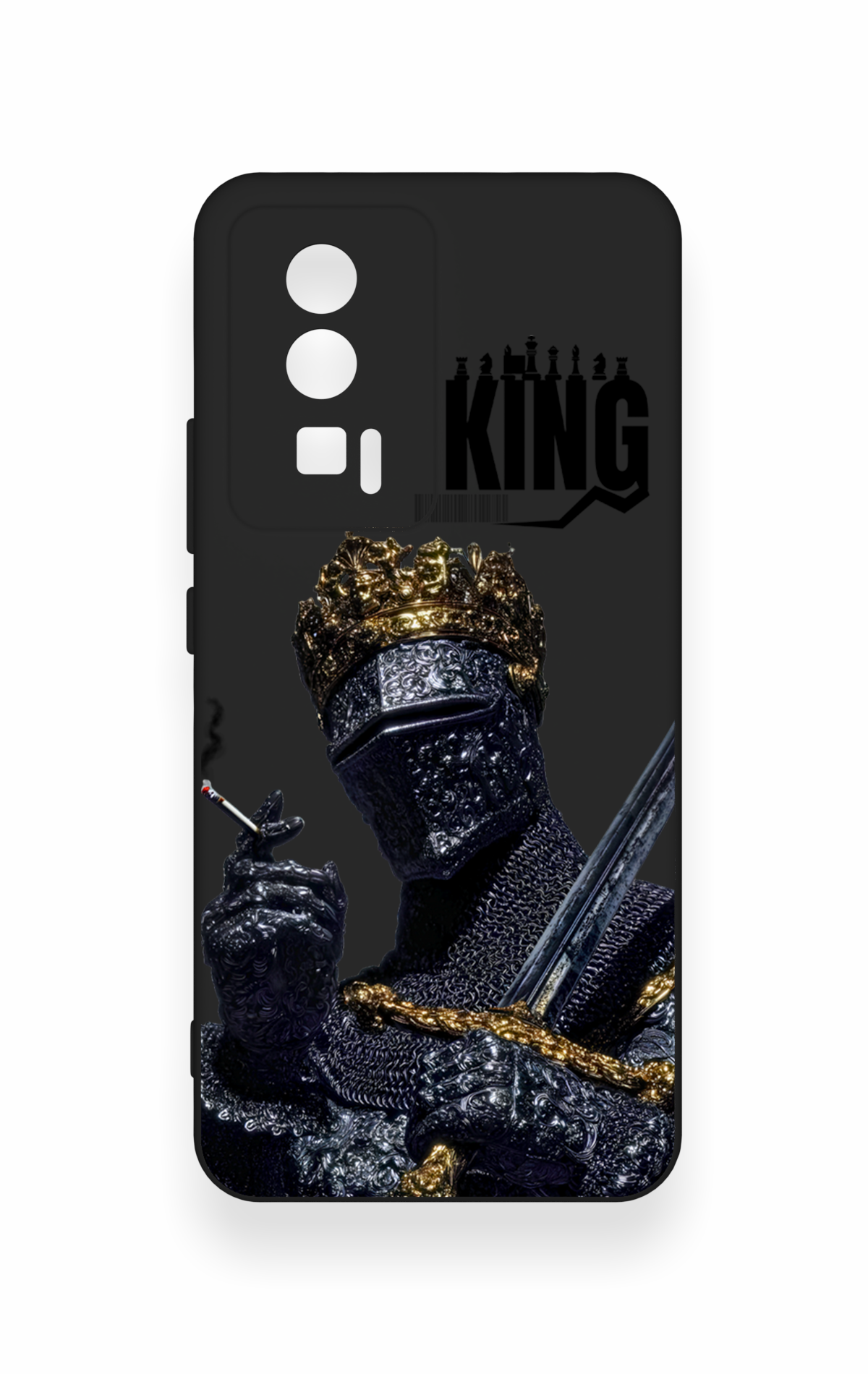 Poco F5 Pro Uyumlu King Desenli Silikon Kılıf