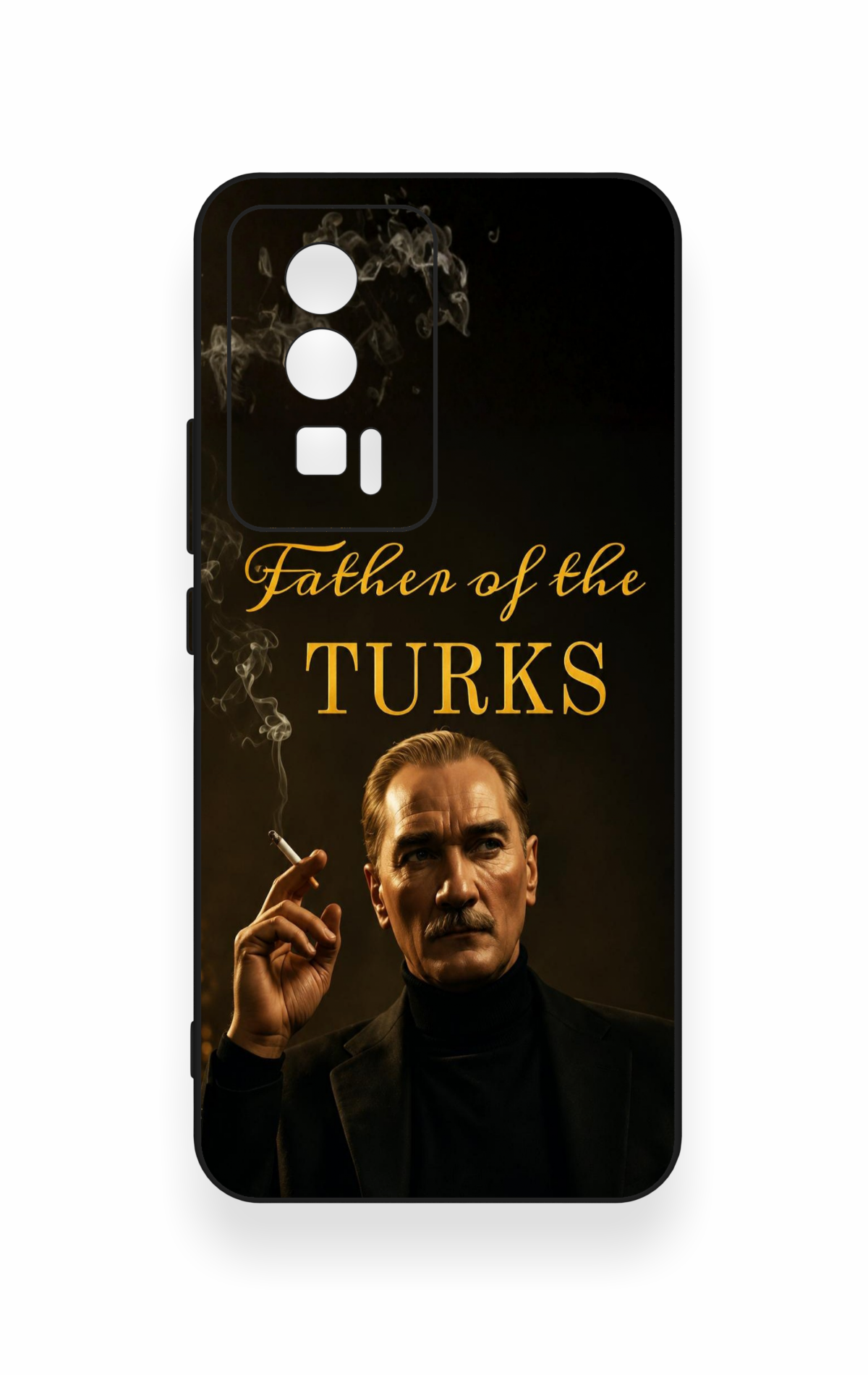 Poco F5 Pro Uyumlu Father Of The Turks Desenli Silikon Kılıf