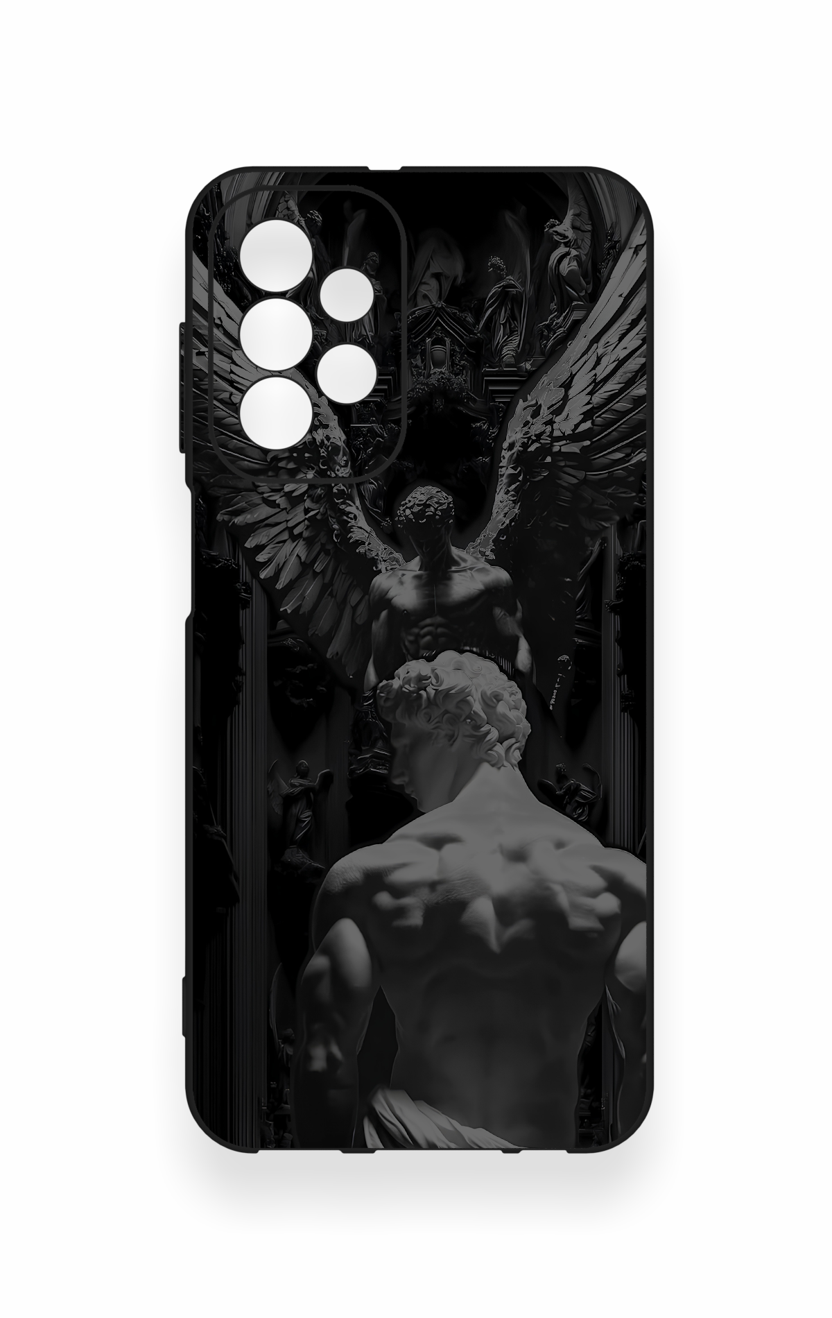 Samsung A23 Uyumlu Icarus Desenli Silikon Kılıf