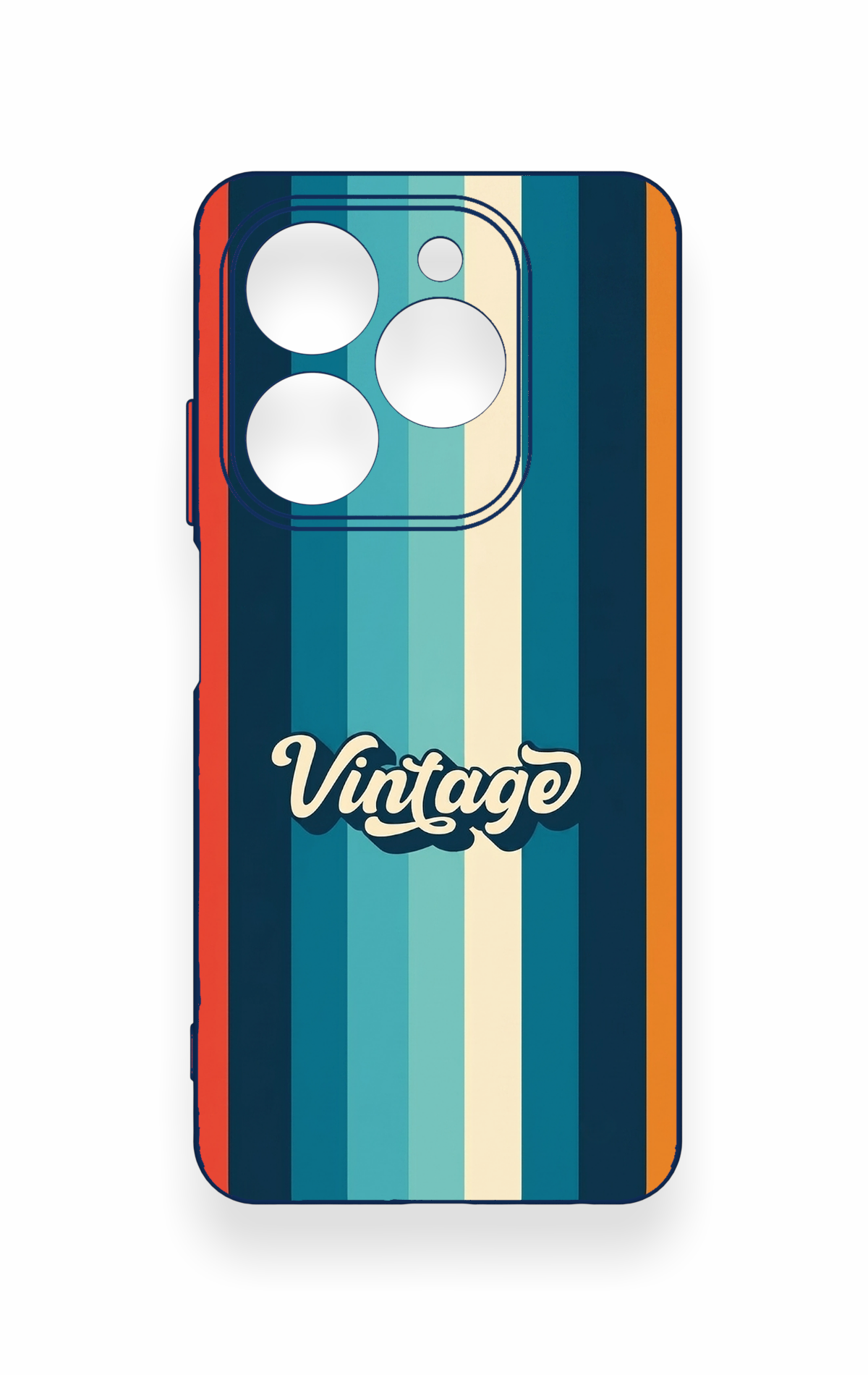 Tecno Spark 20C Uyumlu Vintage Desenli Silikon Kılıf