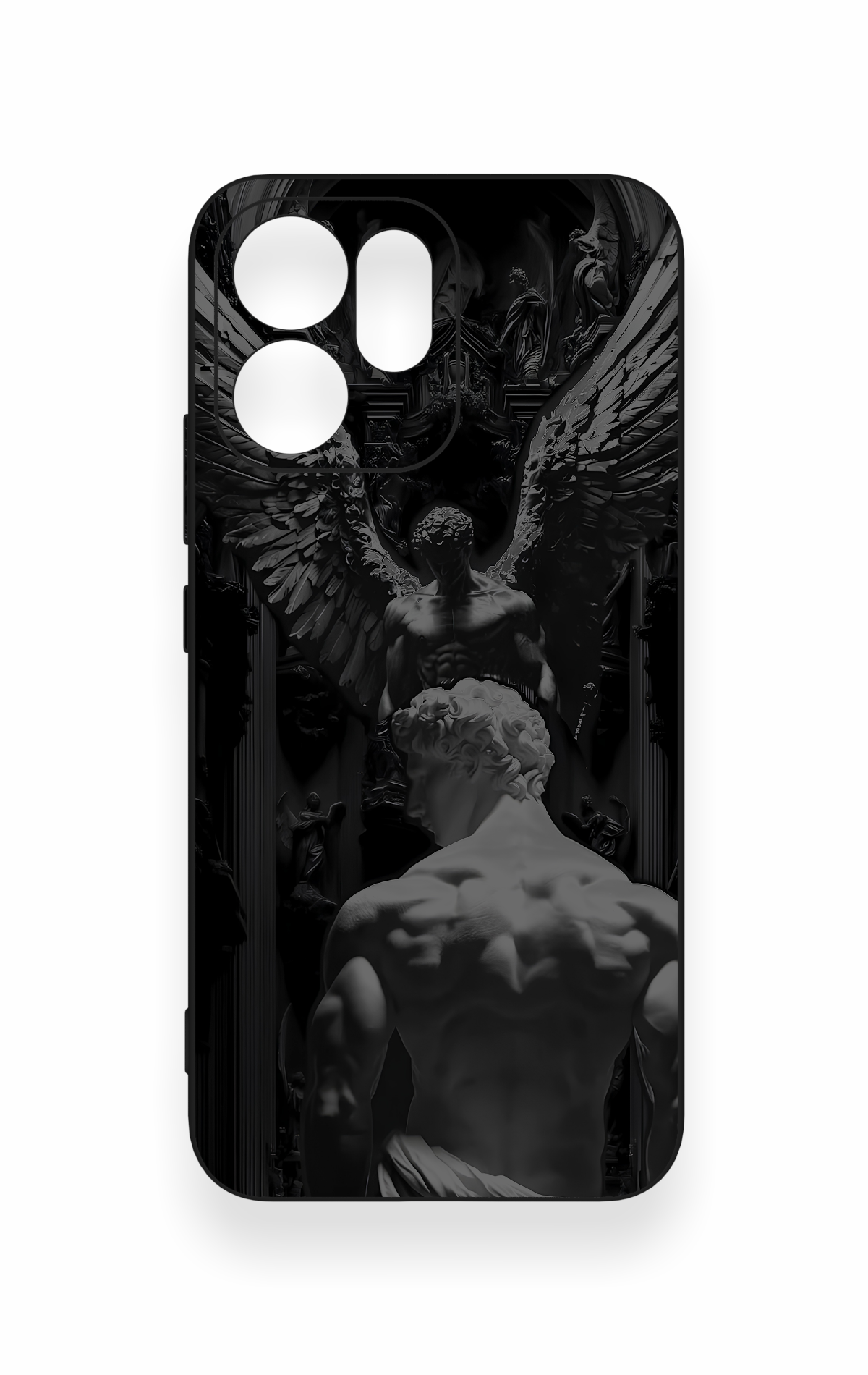 Oppo Reno 14F Uyumlu Icarus Desenli Silikon Kılıf