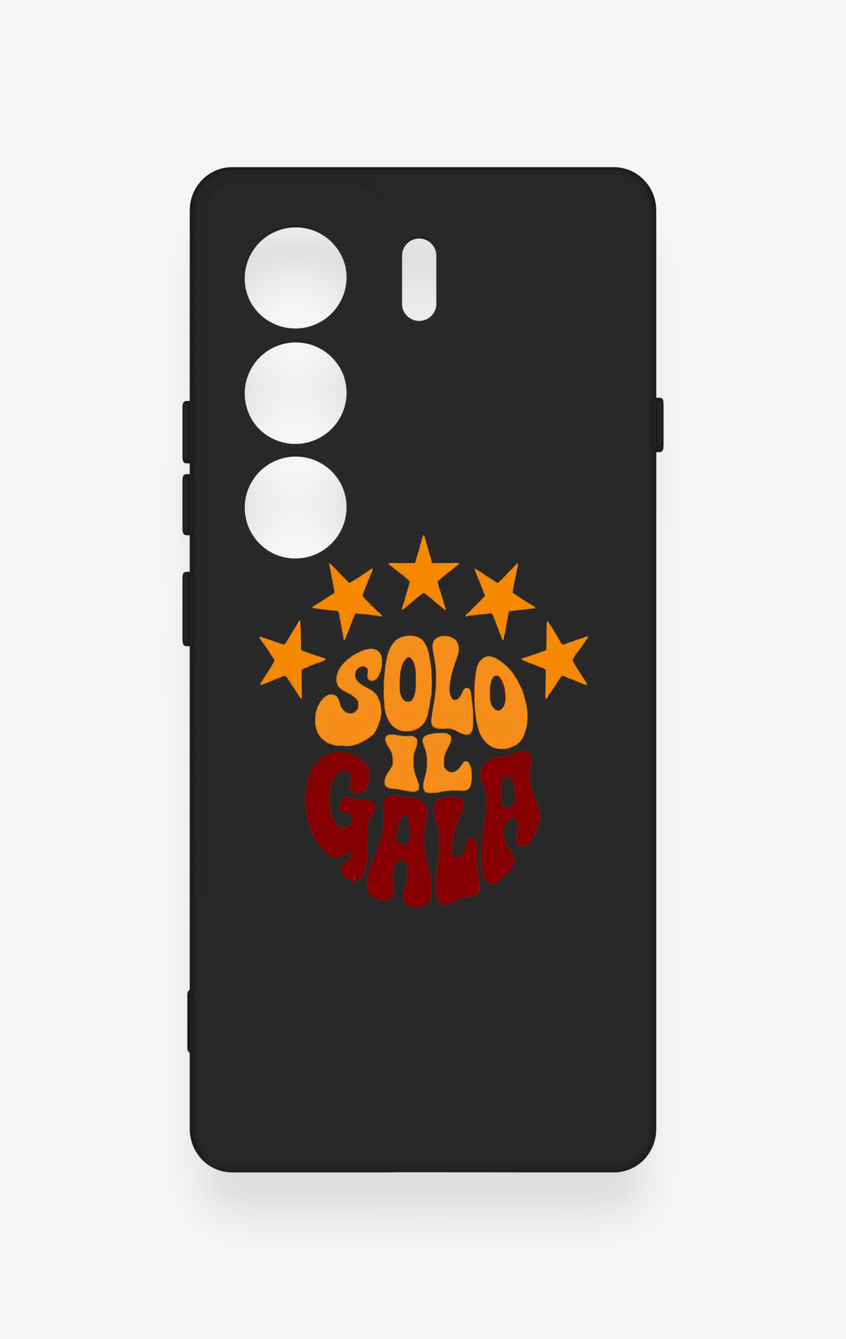 Tecno Camon 40 4G Uyumlu Solo IL Gala Desenli Silikon Kılıf