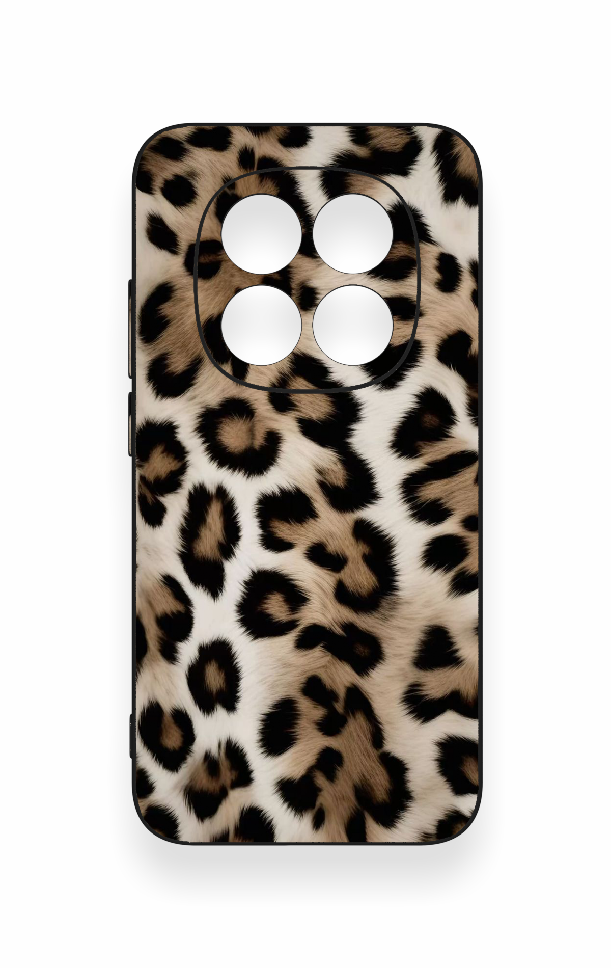 Redmi Note 15 Pro 5G Uyumlu Leopar Derisi Desenli Silikon Kılıf