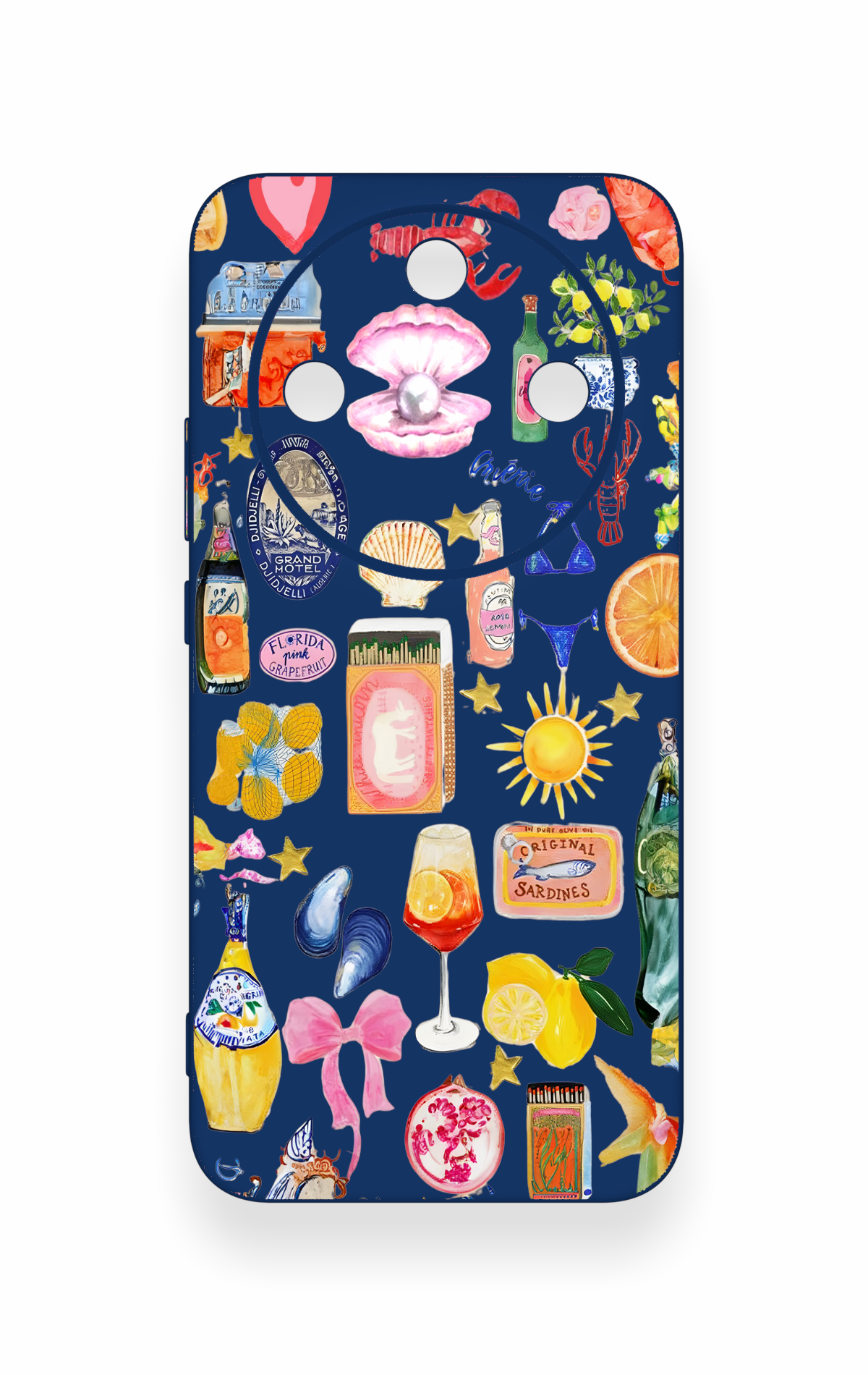 Honor Magic 8 Lite Uyumlu Summer Desenli Silikon Kılıf