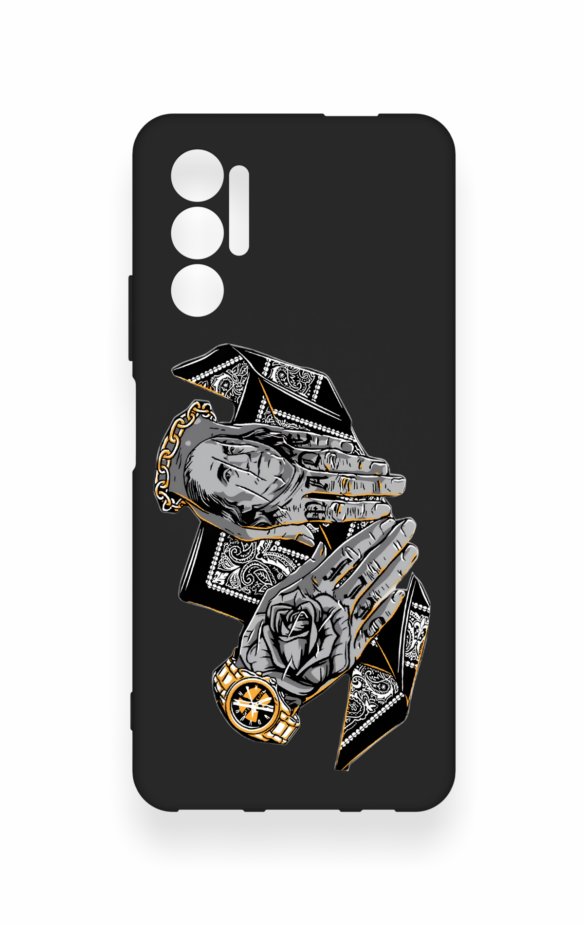 Tecno Pova 3 Uyumlu Self Made Desenli Silikon Kılıf
