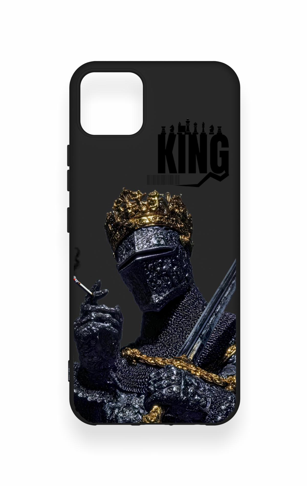 Realme C11 2021 Uyumlu King Desenli Silikon Kılıf