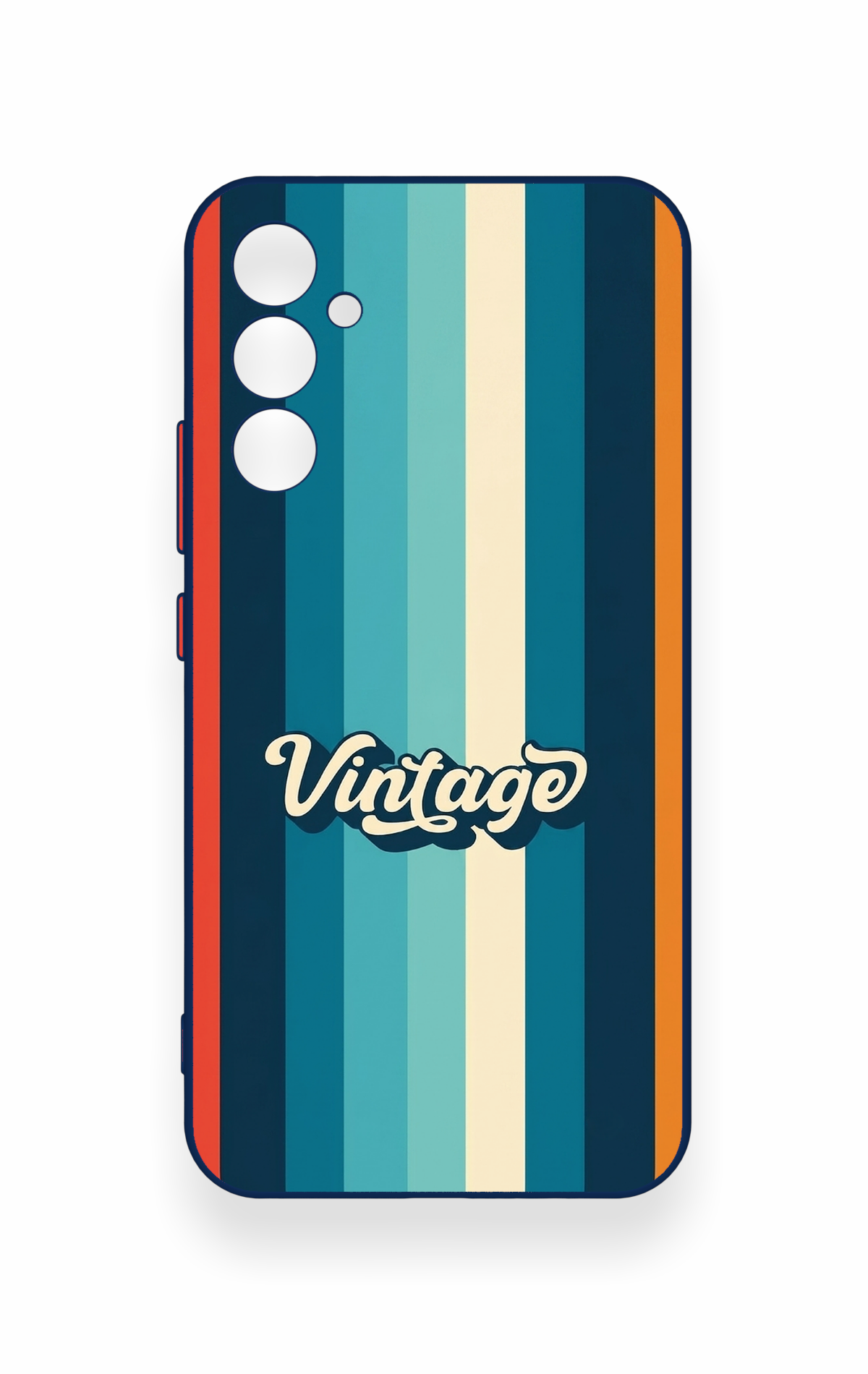 Samsung A34 Uyumlu Vintage Desenli Silikon Kılıf