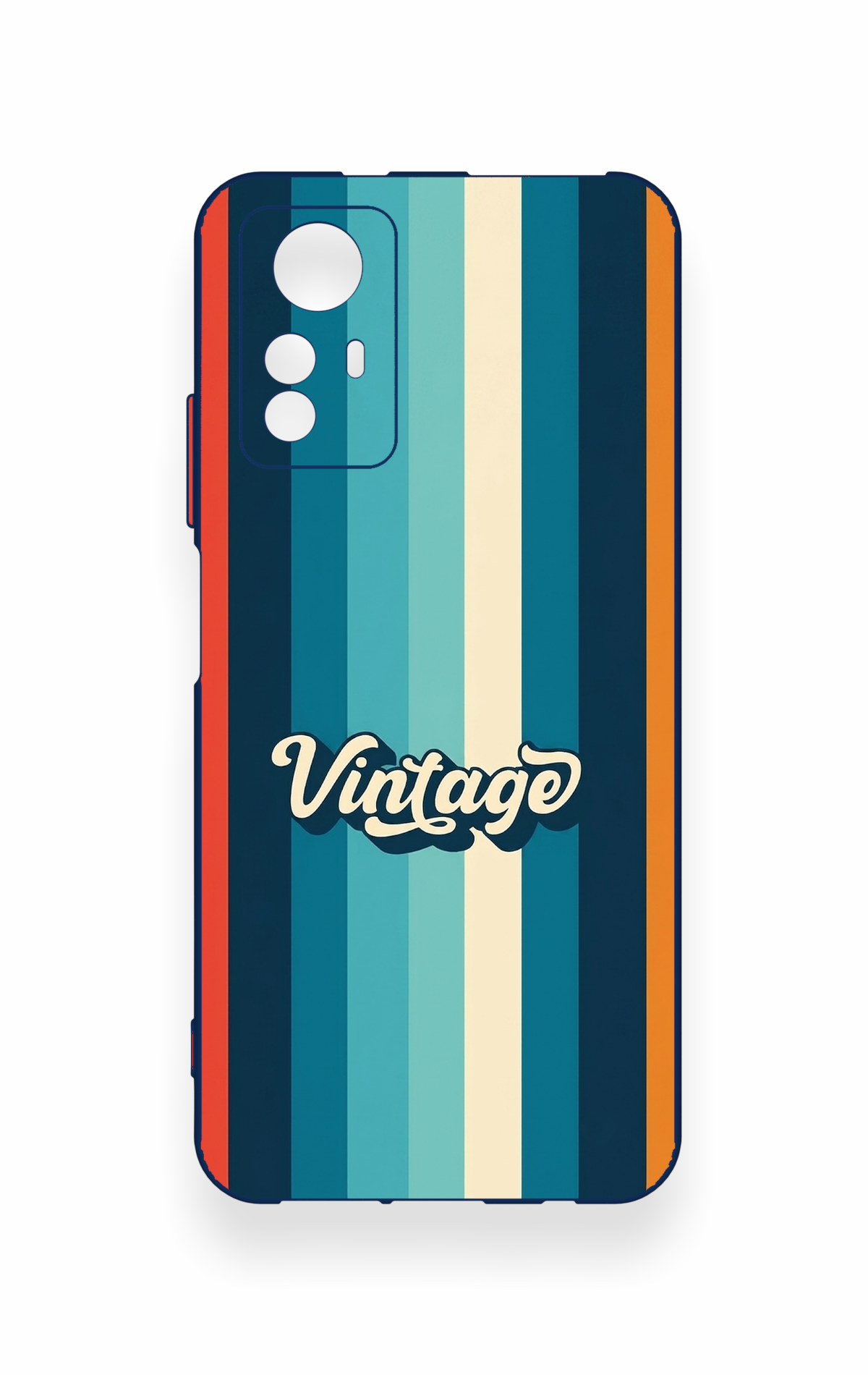 Redmi Note 12S Uyumlu Vintage Desenli Silikon Kılıf