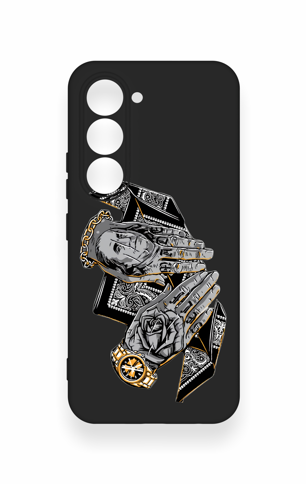 Tecno Spark 40 Pro Uyumlu Self Made Desenli Silikon Kılıf