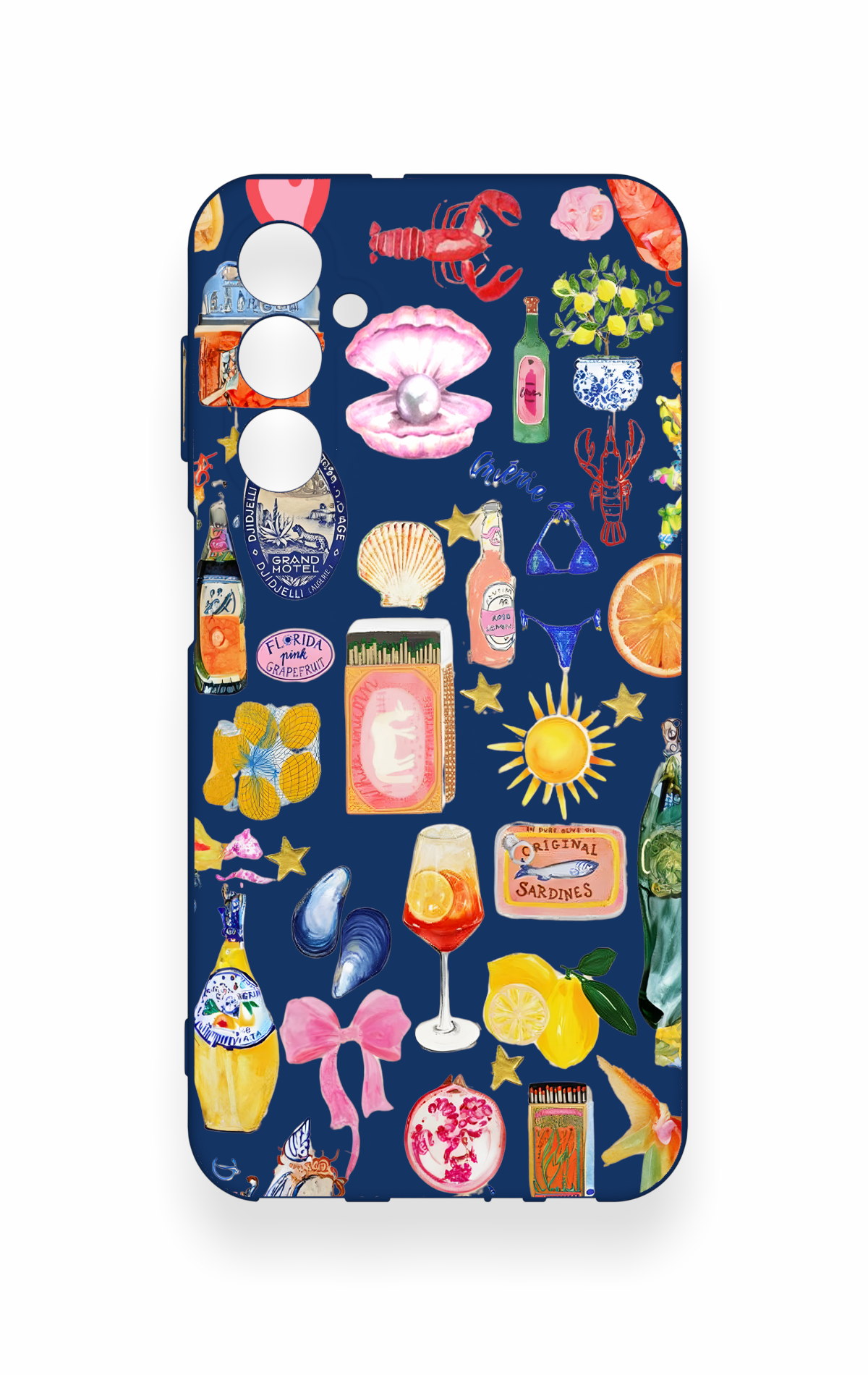 Samsung M34 Uyumlu Summer Desenli Silikon Kılıf