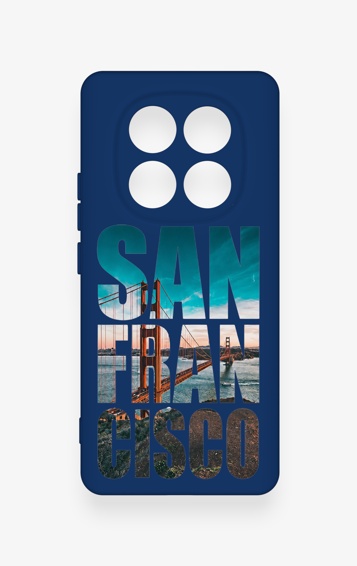 Redmi Note 14 Pro 5G Uyumlu San Francisco Desenli Silikon Kılıf