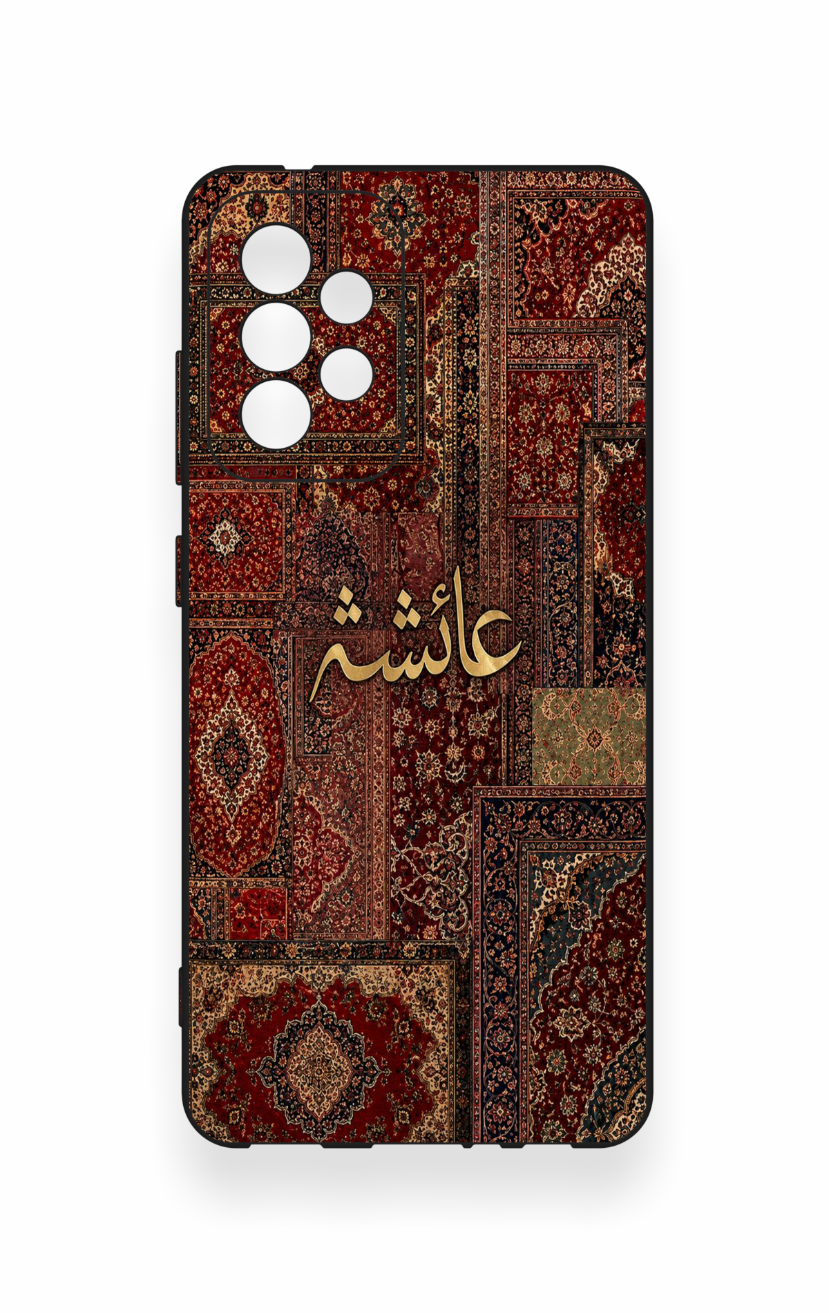 Samsung A52 Uyumlu Vintage Halı Desenli Silikon Kılıf