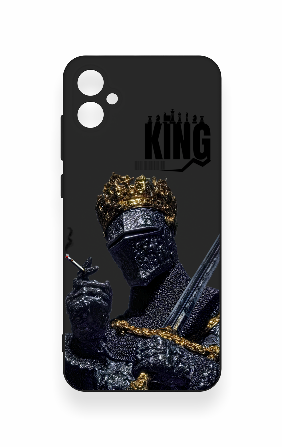 Samsung A05 Uyumlu King Desenli Silikon Kılıf