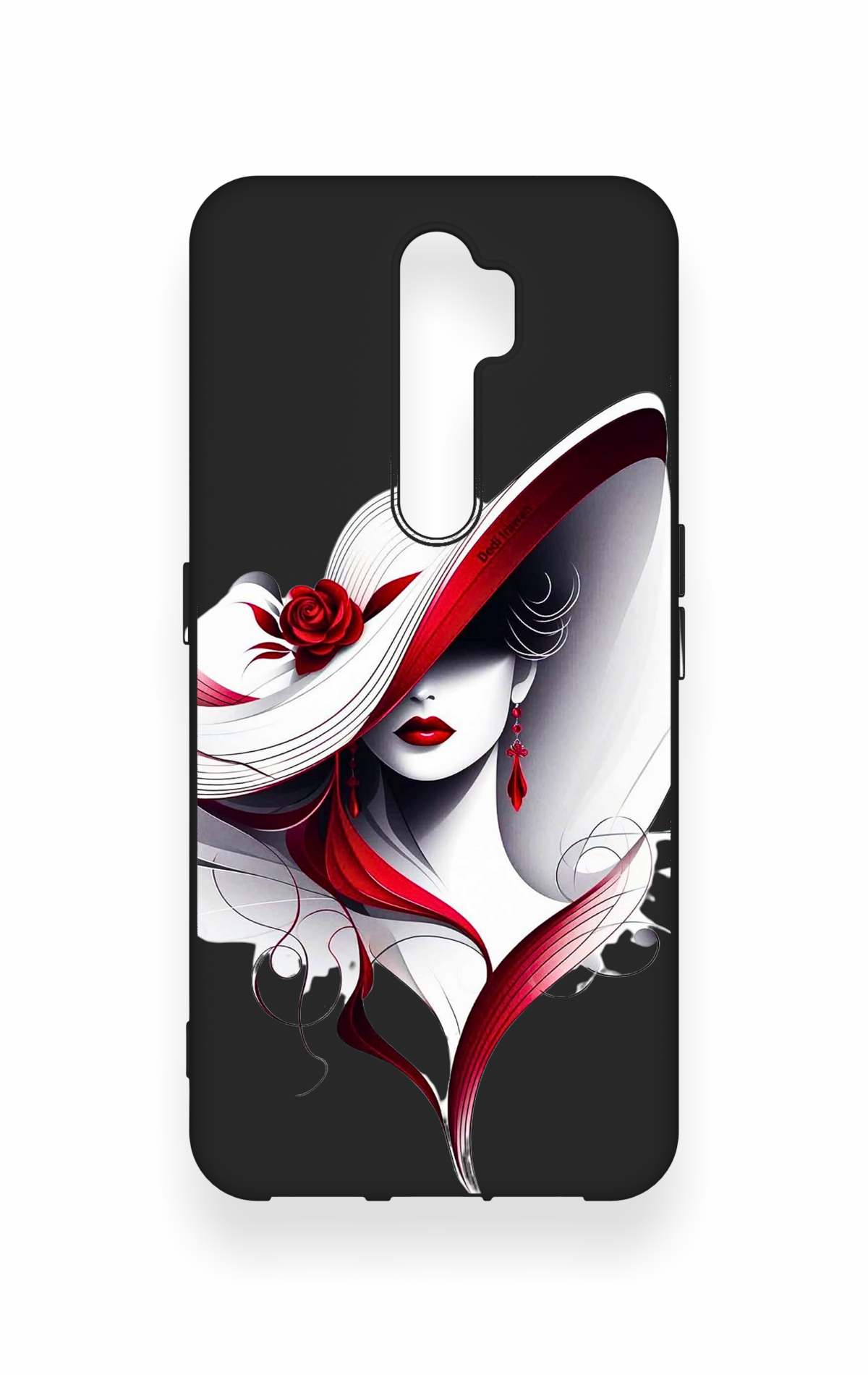 Oppo A9 2020 Uyumlu Matmazel Desenli Silikon Kılıf