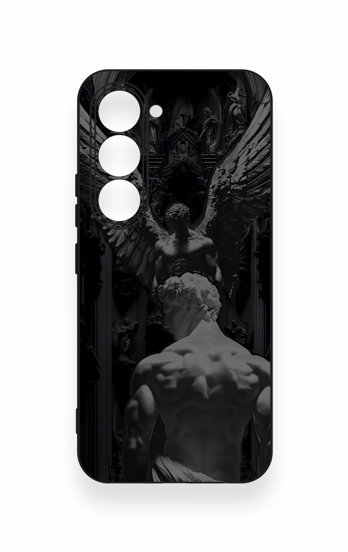 Tecno Spark 40 Pro Uyumlu Icarus Desenli Silikon Kılıf