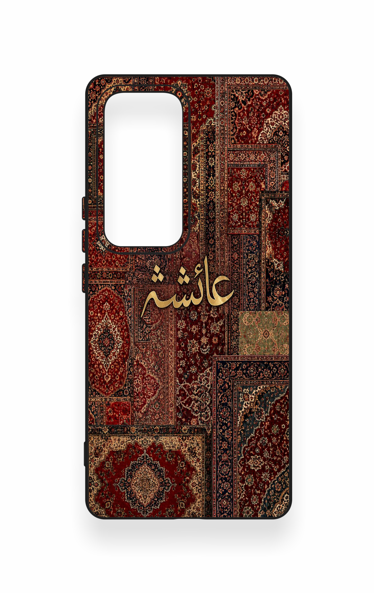 Vivo V30 Uyumlu Vintage Halı Desenli Silikon Kılıf