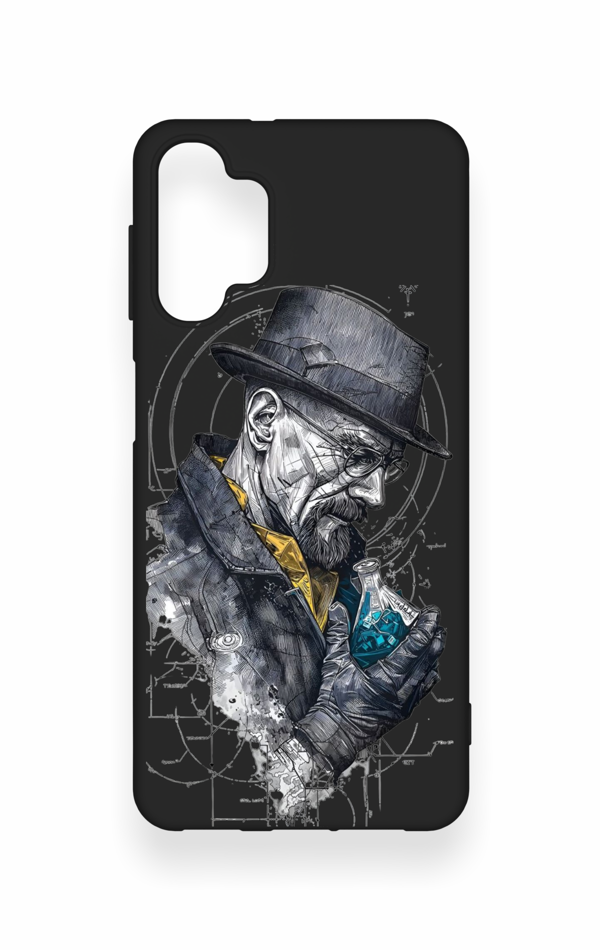 Samsung A32 Uyumlu Walter White Desenli Silikon Kılıf