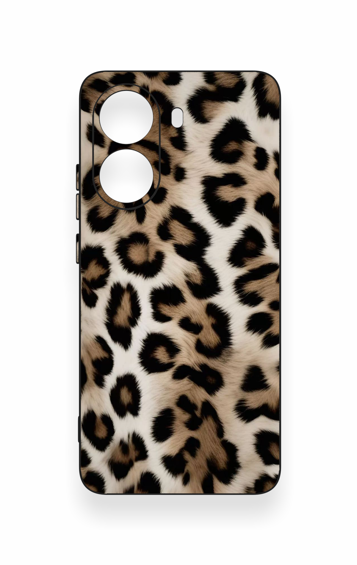 Poco X7 Pro Uyumlu Leopar Derisi Desenli Silikon Kılıf