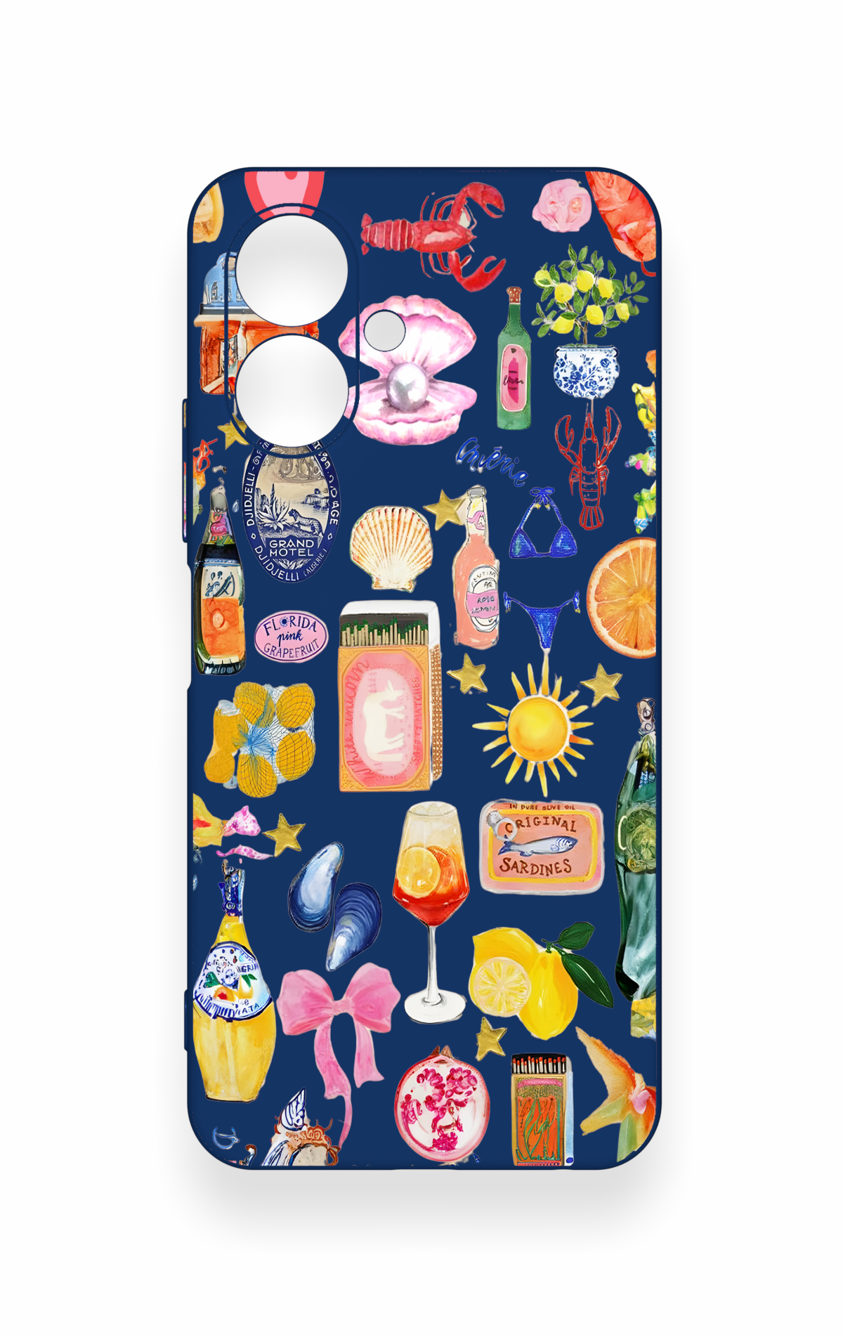 Tecno Spark Go 2 Uyumlu Summer Desenli Silikon Kılıf