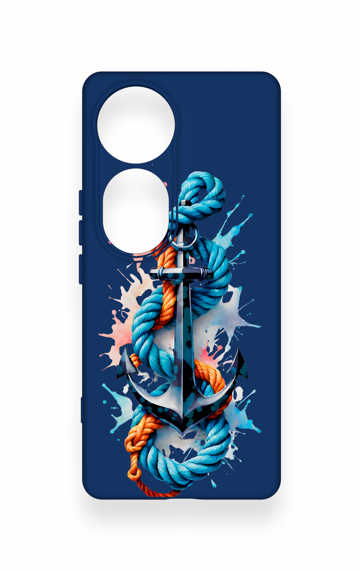 Vivo V40 Uyumlu Anchor Desenli Silikon Kılıf