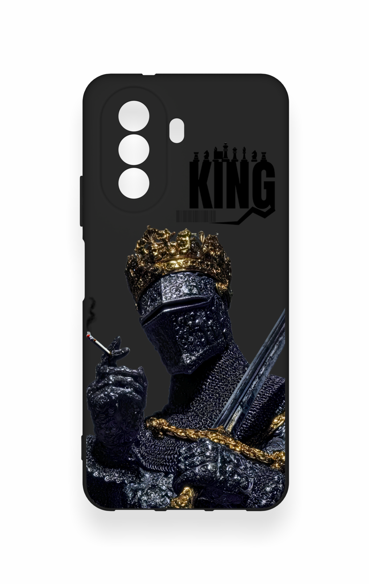 Huawei Nova Y70 Uyumlu King Desenli Silikon Kılıf