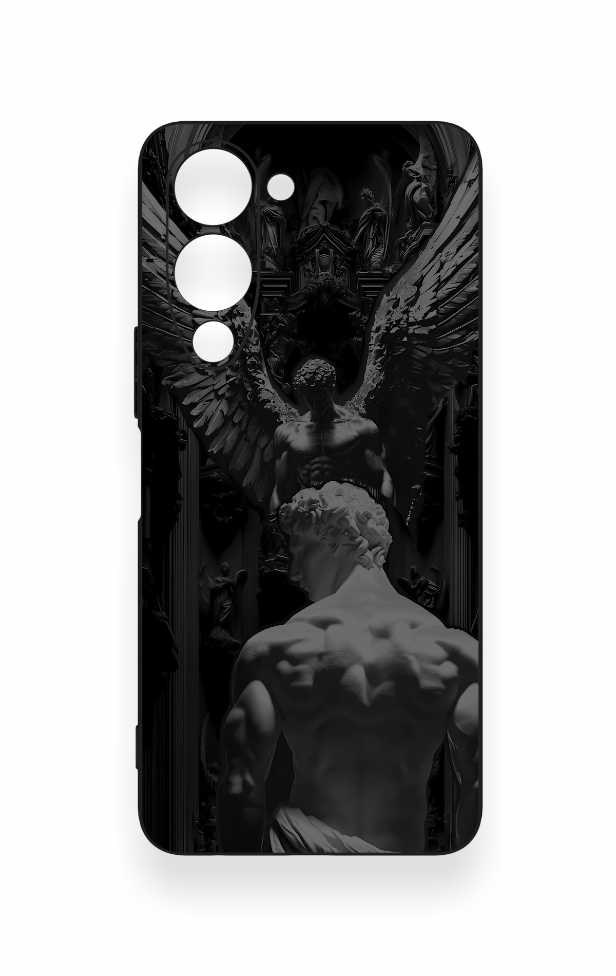 Vivo Y19 5G Uyumlu Icarus Desenli Silikon Kılıf