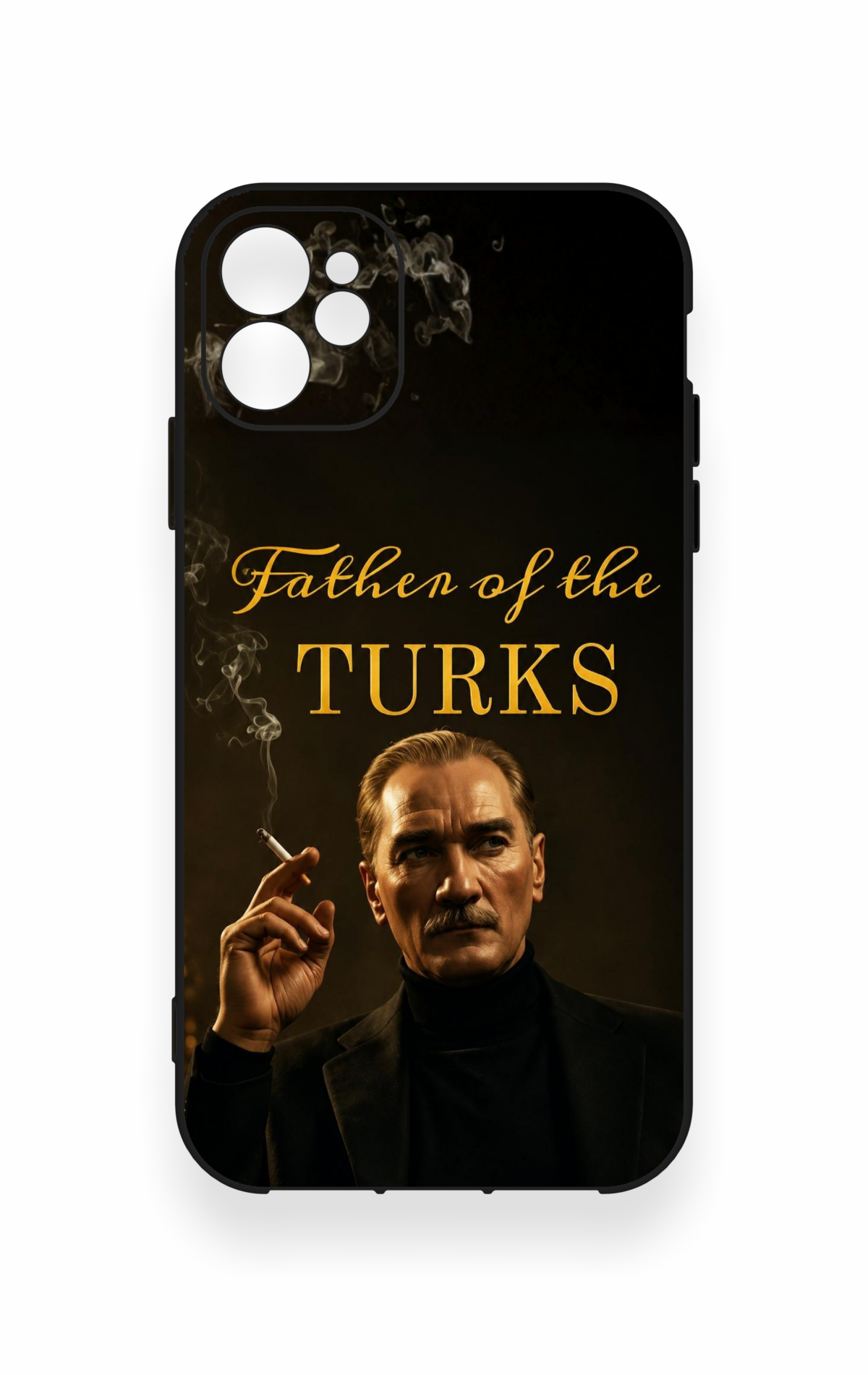 iPhone 11 Uyumlu Father Of The Turks Desenli Silikon Kılıf