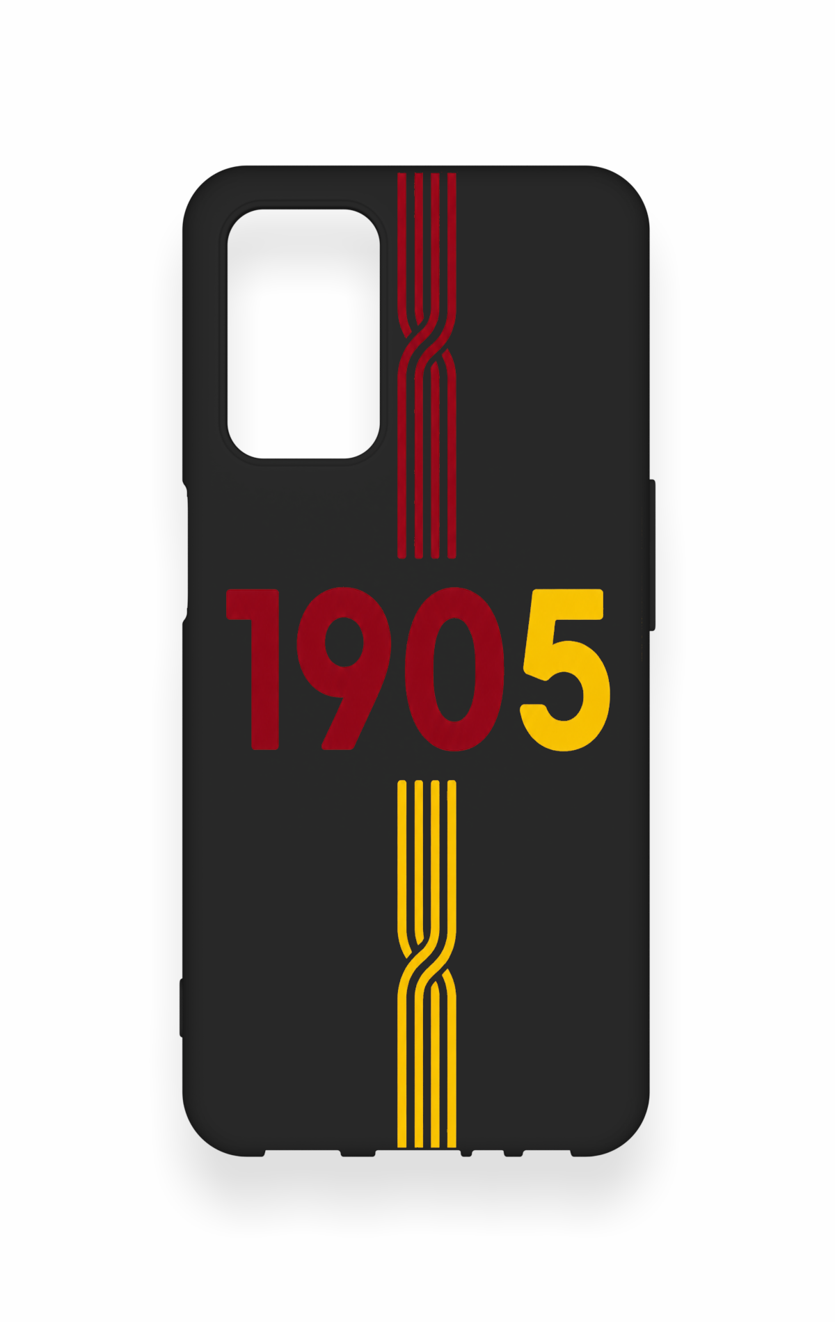 Oppo A55 Uyumlu 1905 Kemer Desenli Silikon Kılıf