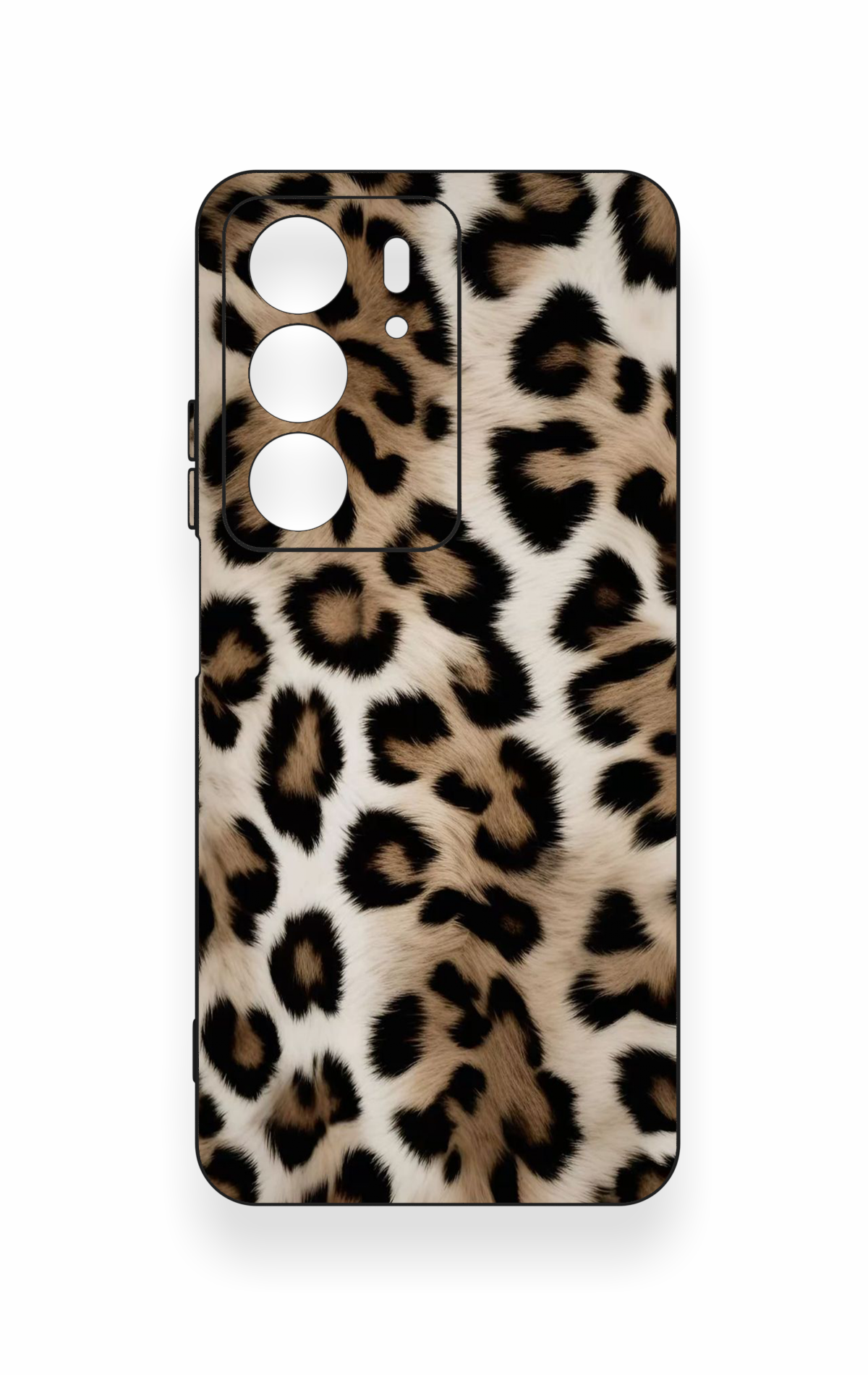 Realme C75 Uyumlu Leopar Derisi Desenli Silikon Kılıf