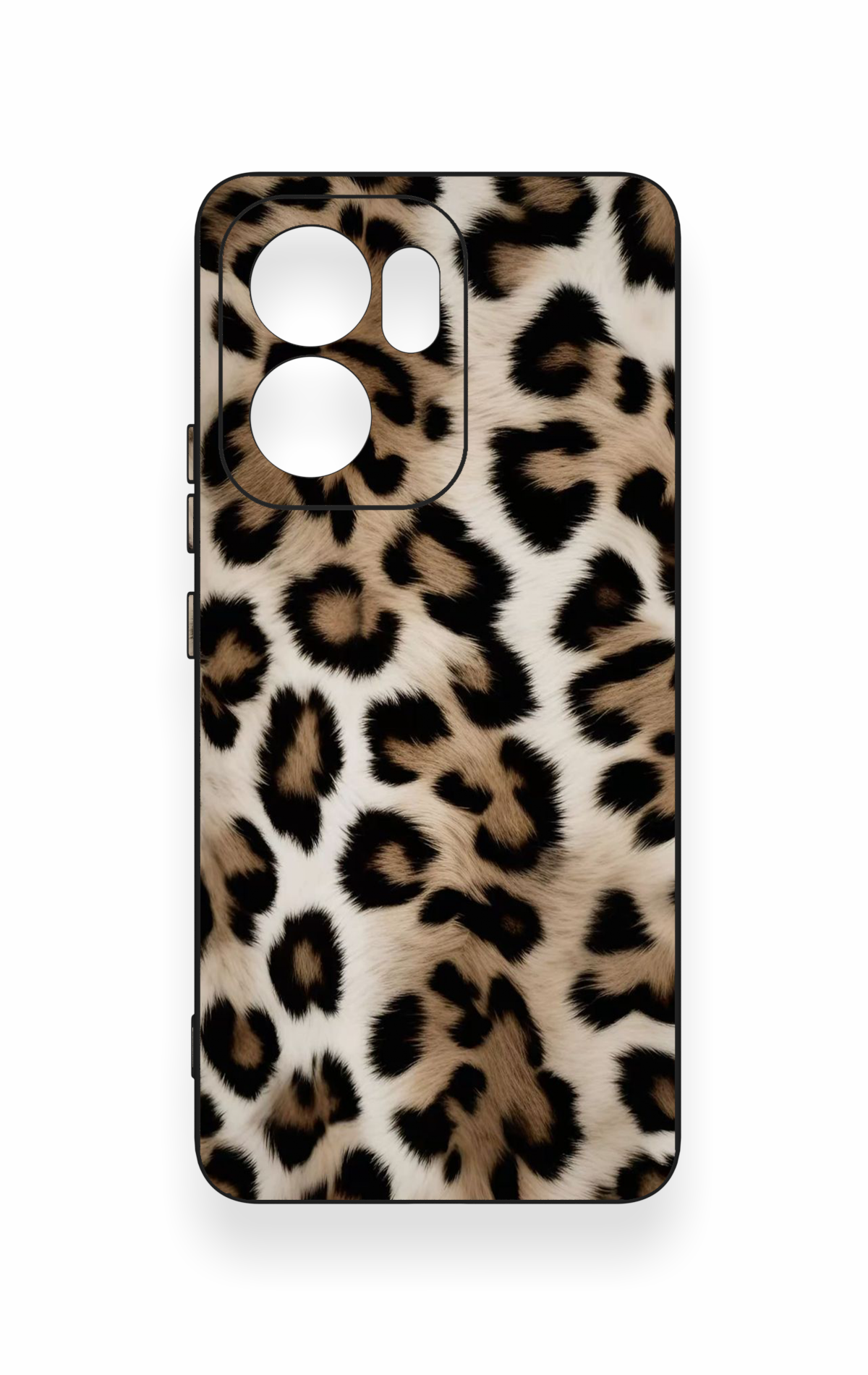 Oppo Reno 13F Uyumlu Leopar Derisi Desenli Silikon Kılıf